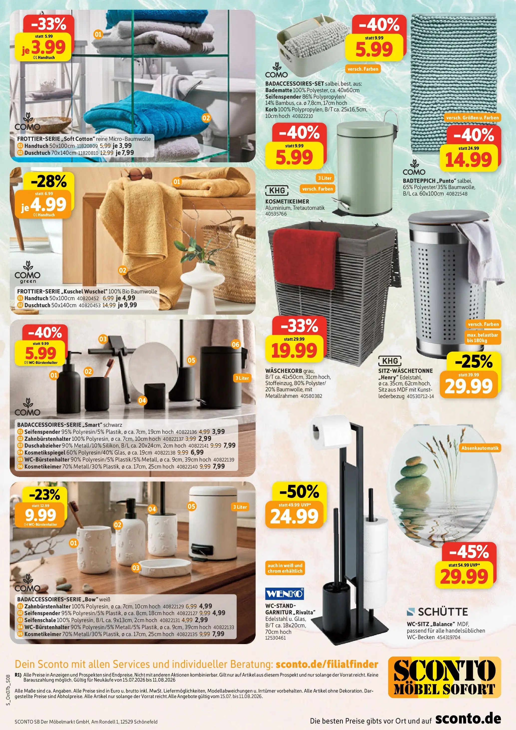 Sconto - SCONTO: Prospekt