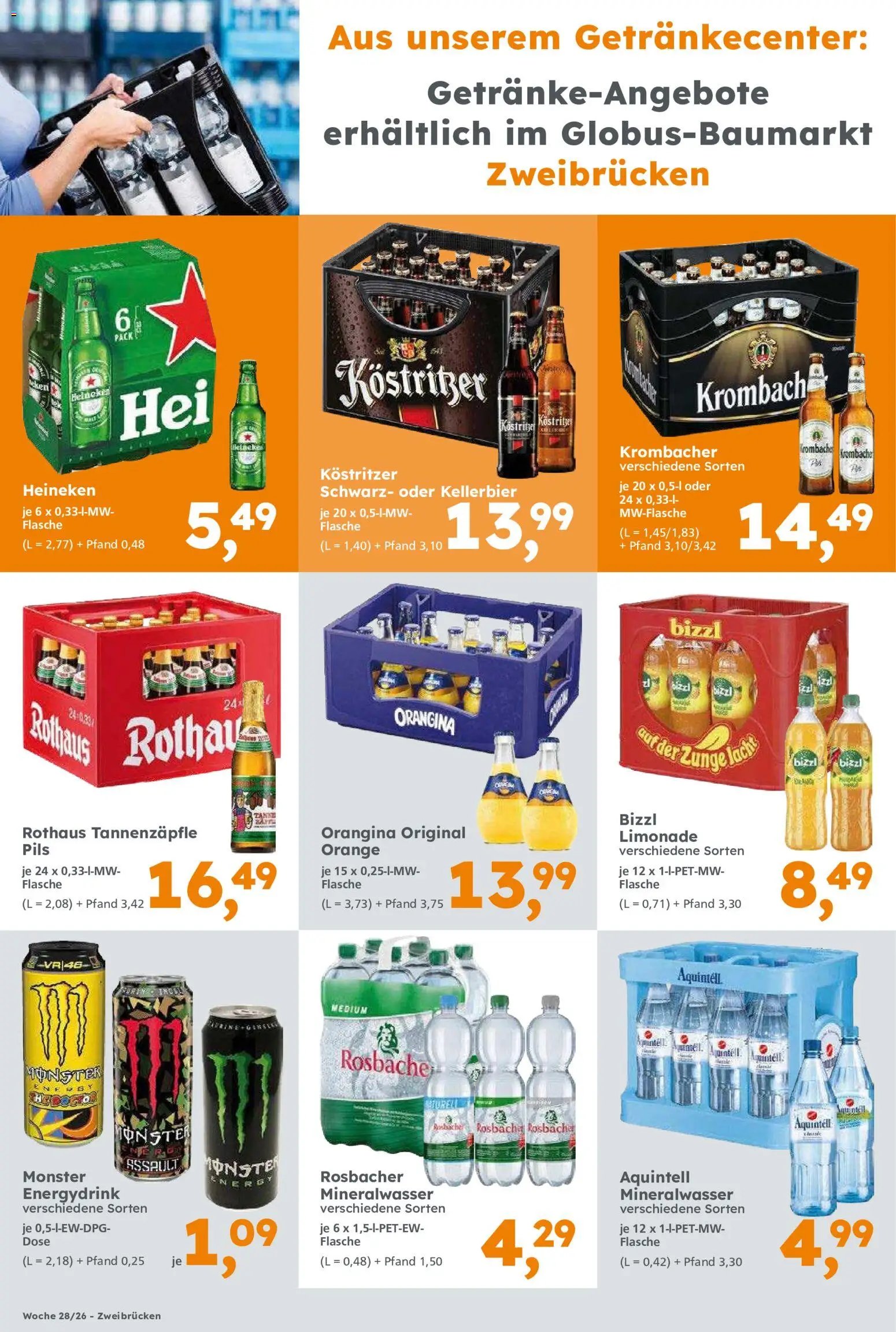 Globus Baumarkt Prospekt Zweibrücken