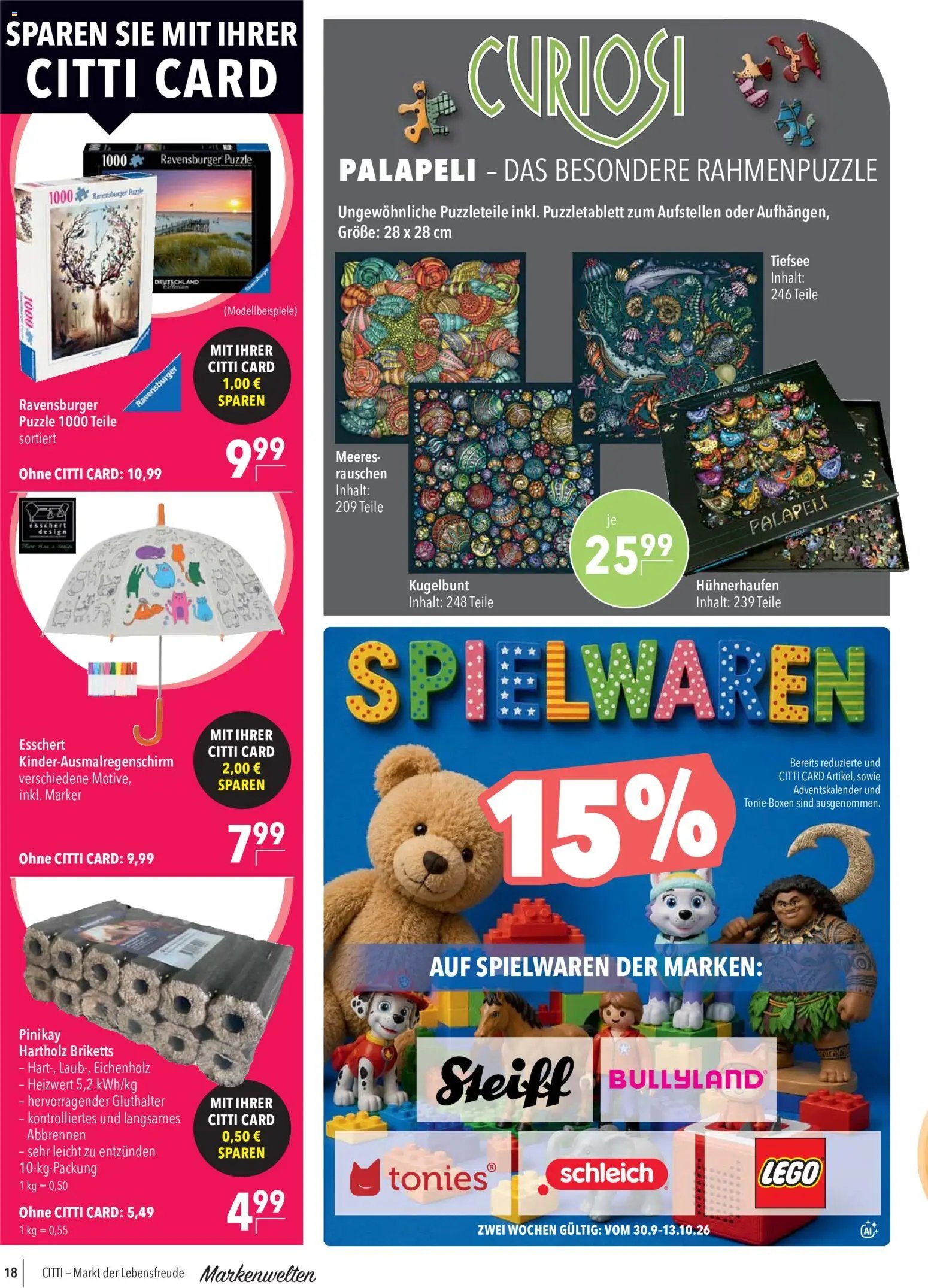 CITTI Markt Marken Welten