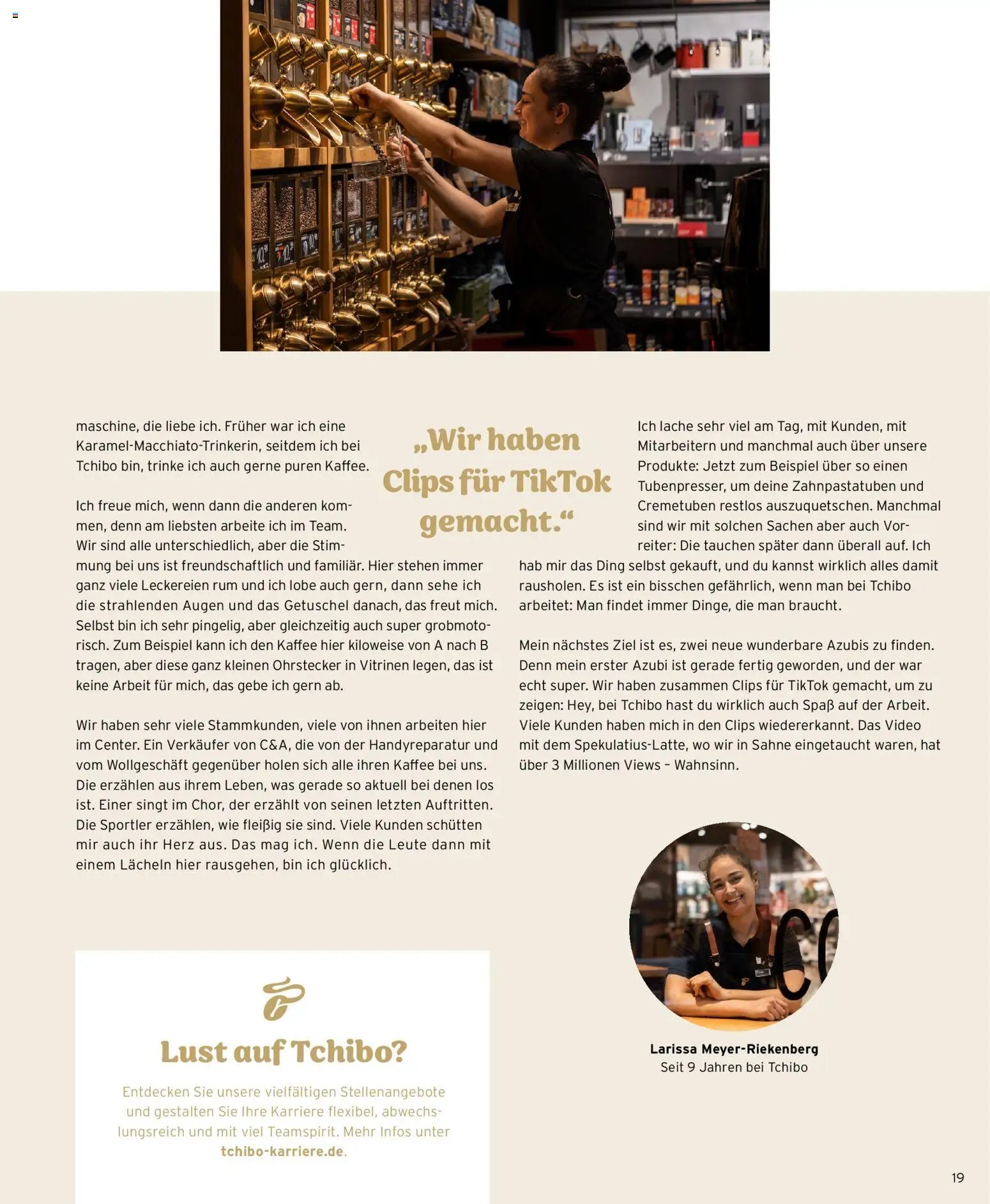 Tchibo Magazin Momente