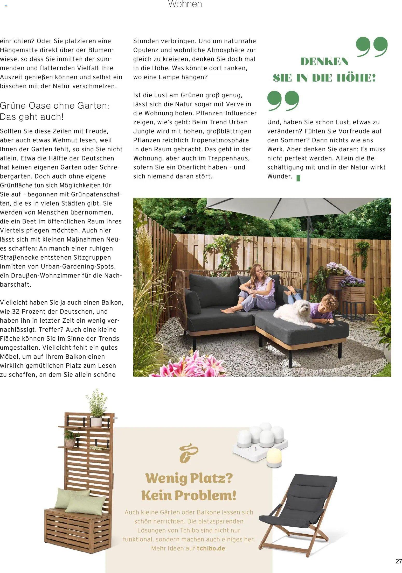 Tchibo Magazin Momente