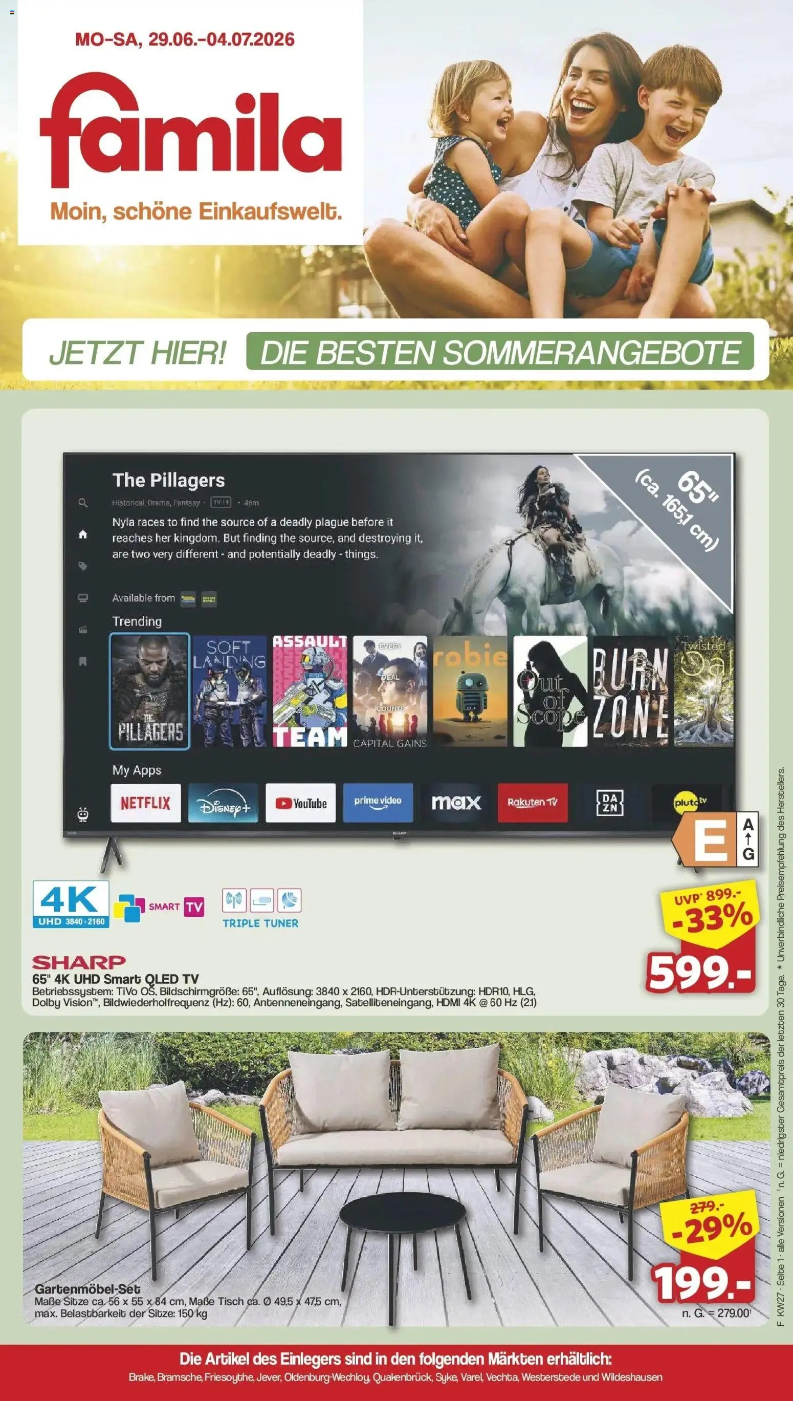 Famila Nordwest - Famila: Einleger