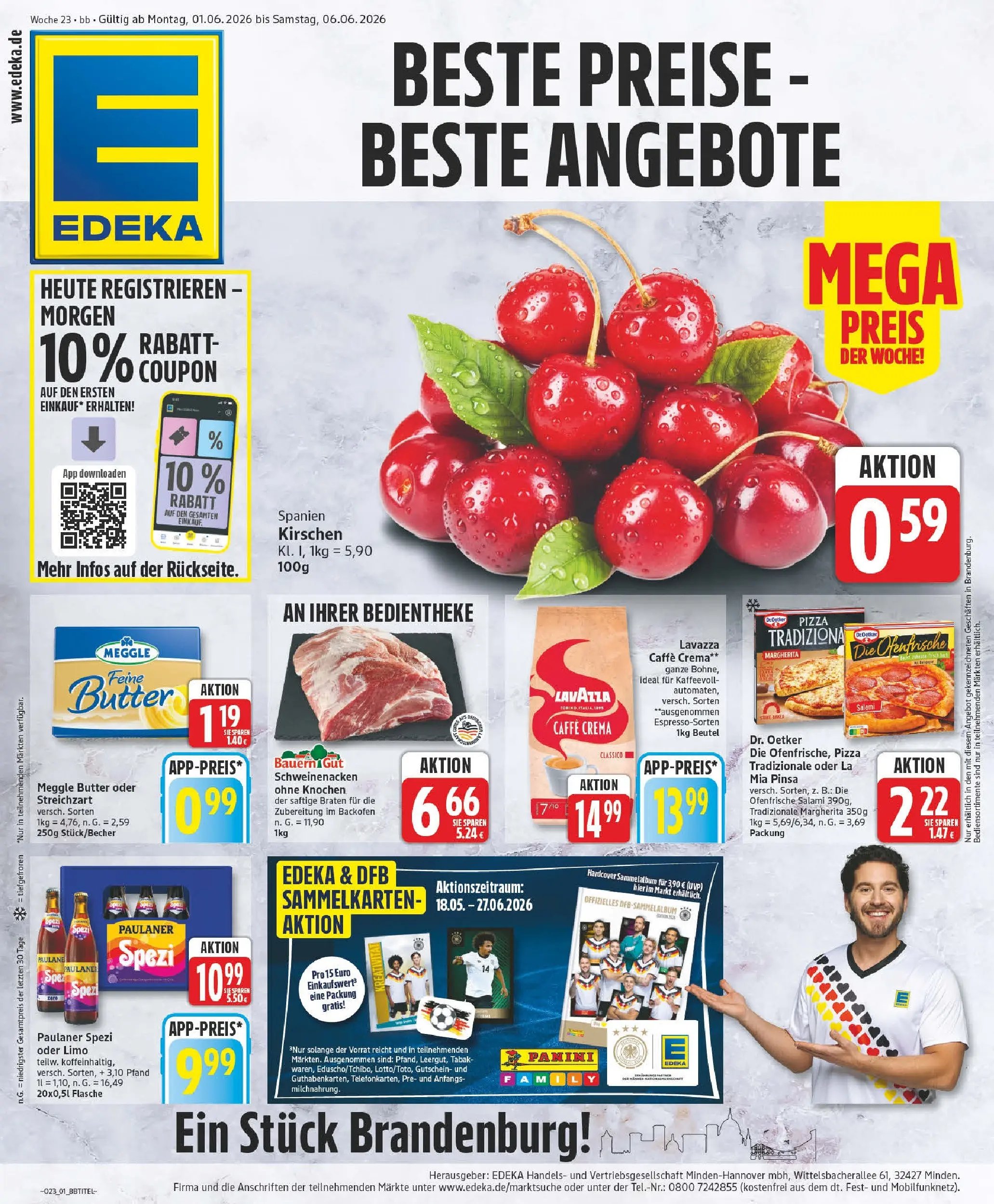Edeka prospekt Zossen