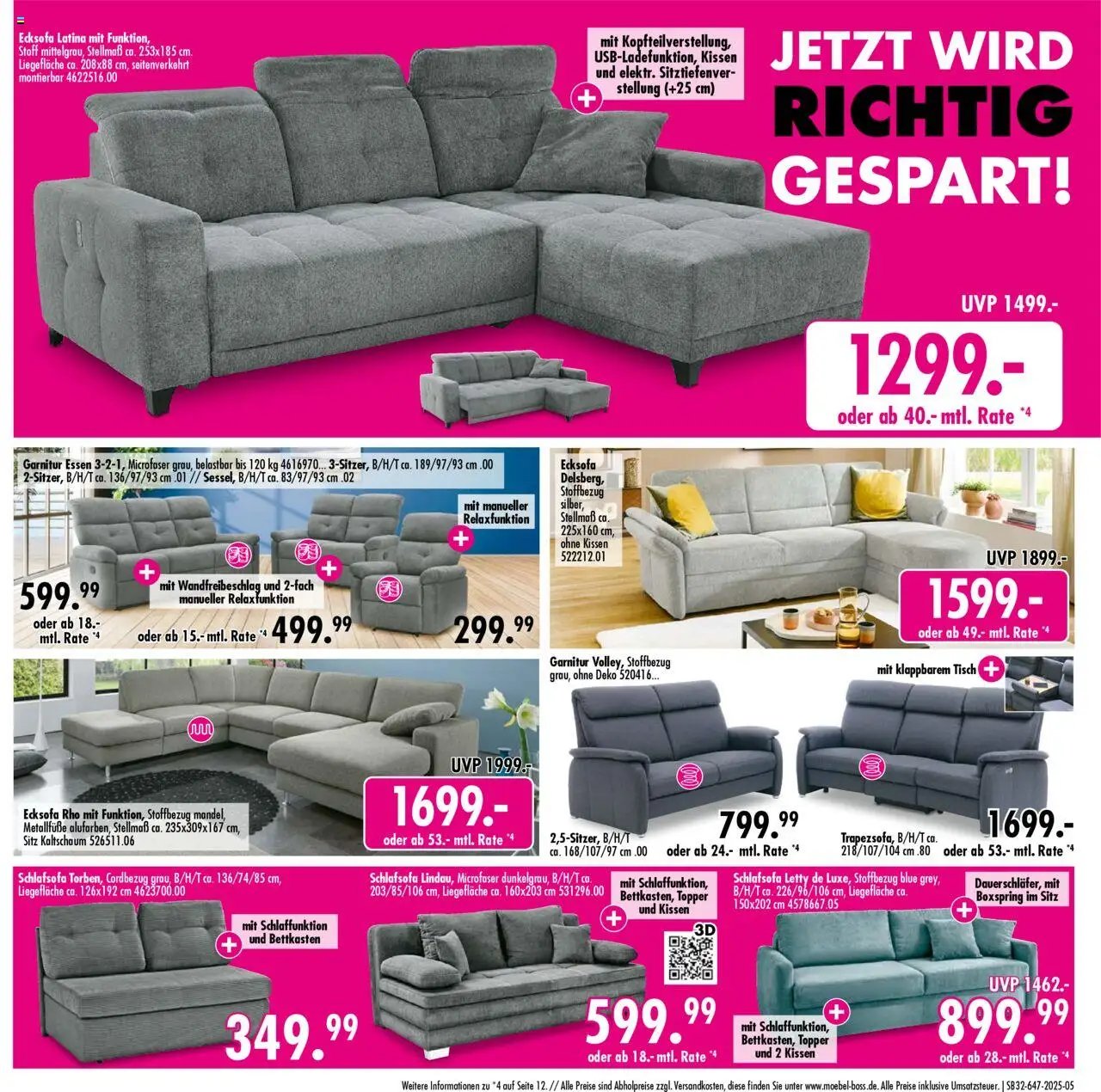 SB Möbel Boss Prospekt Neubrandenburg (2025-08-02 - 2025-08-08) | 5