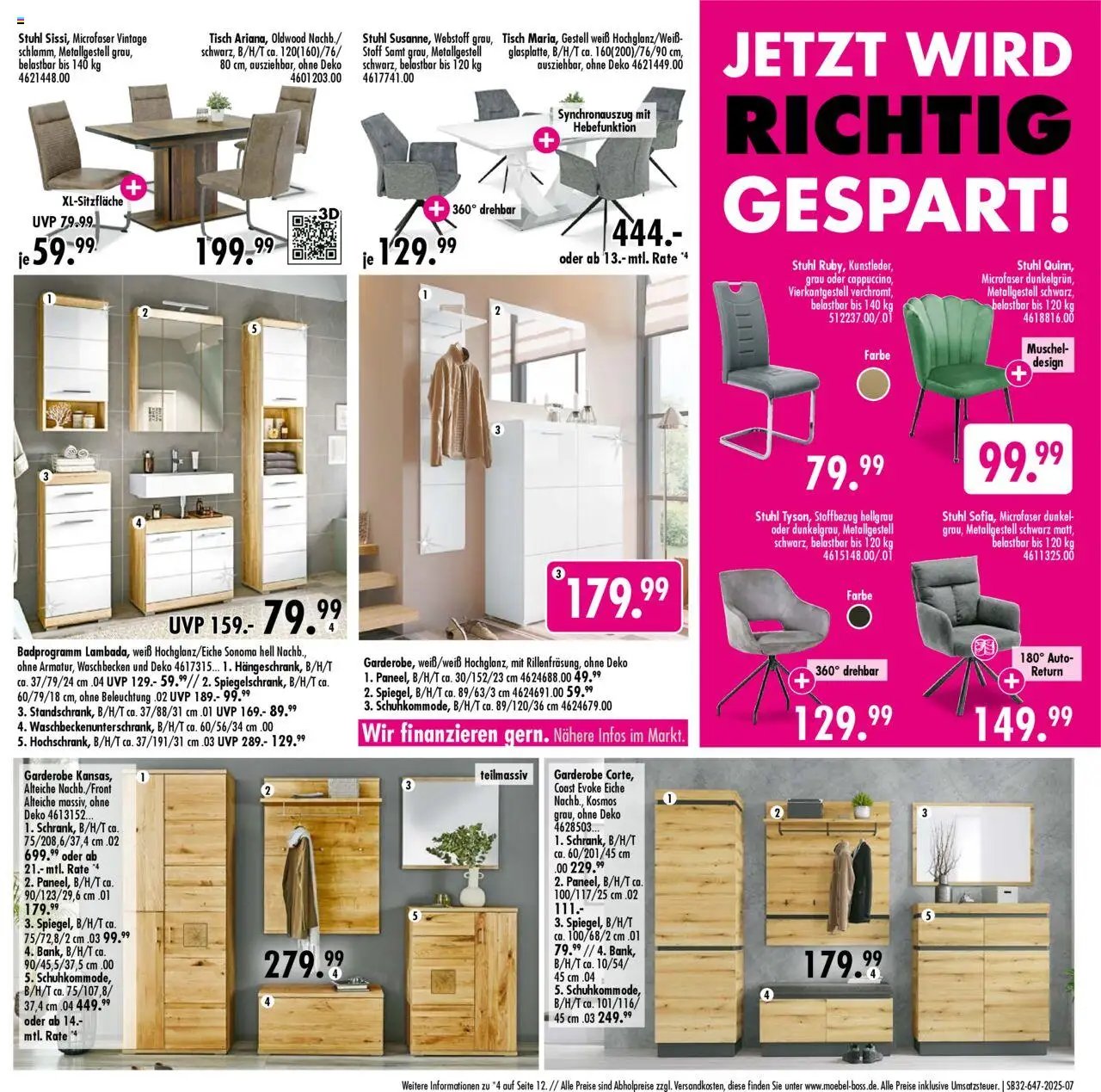 SB Möbel Boss Prospekt Neubrandenburg (2025-08-02 - 2025-08-08) | 7