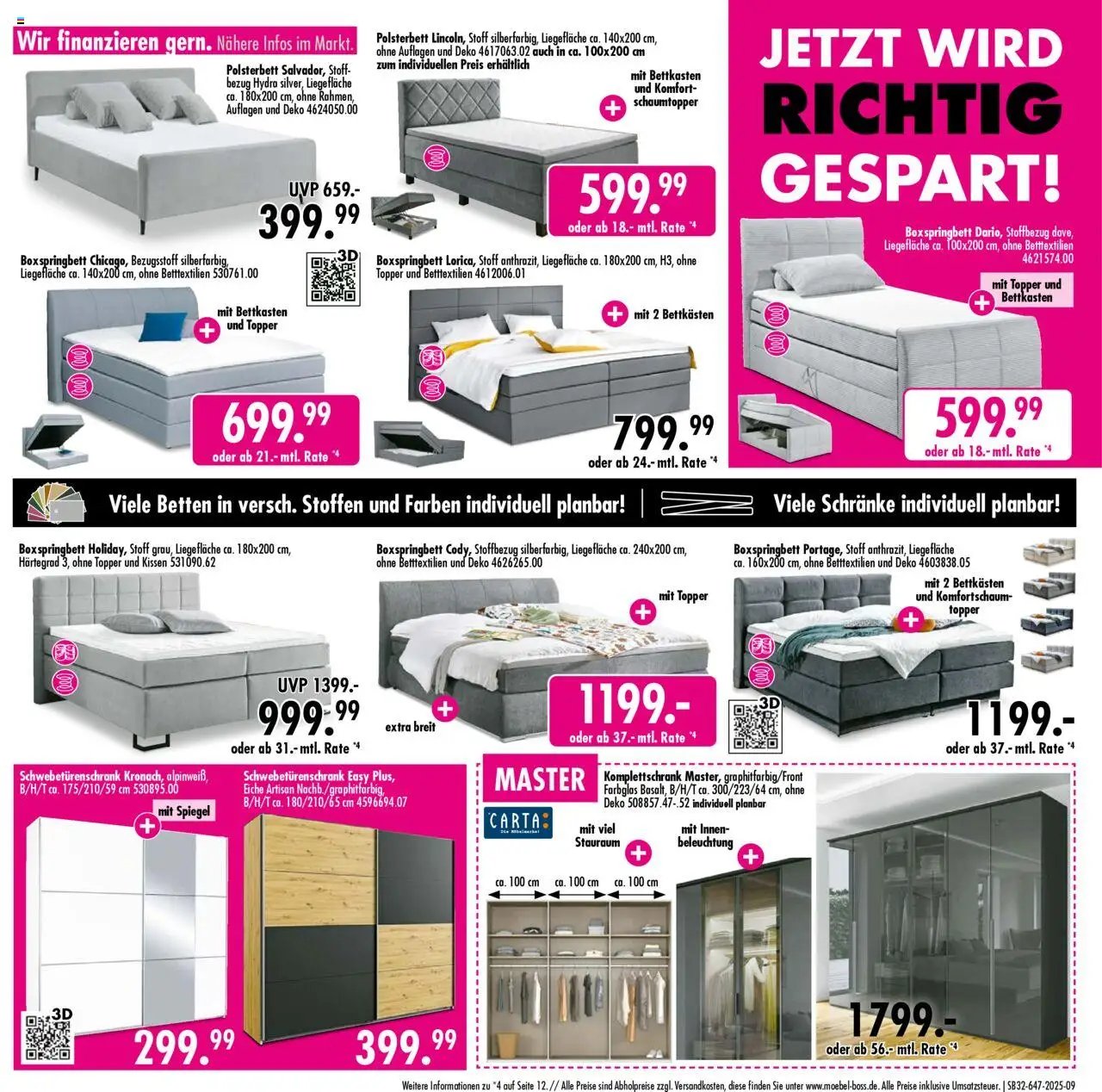 SB Möbel Boss Prospekt Neubrandenburg (2025-08-02 - 2025-08-08) | 9