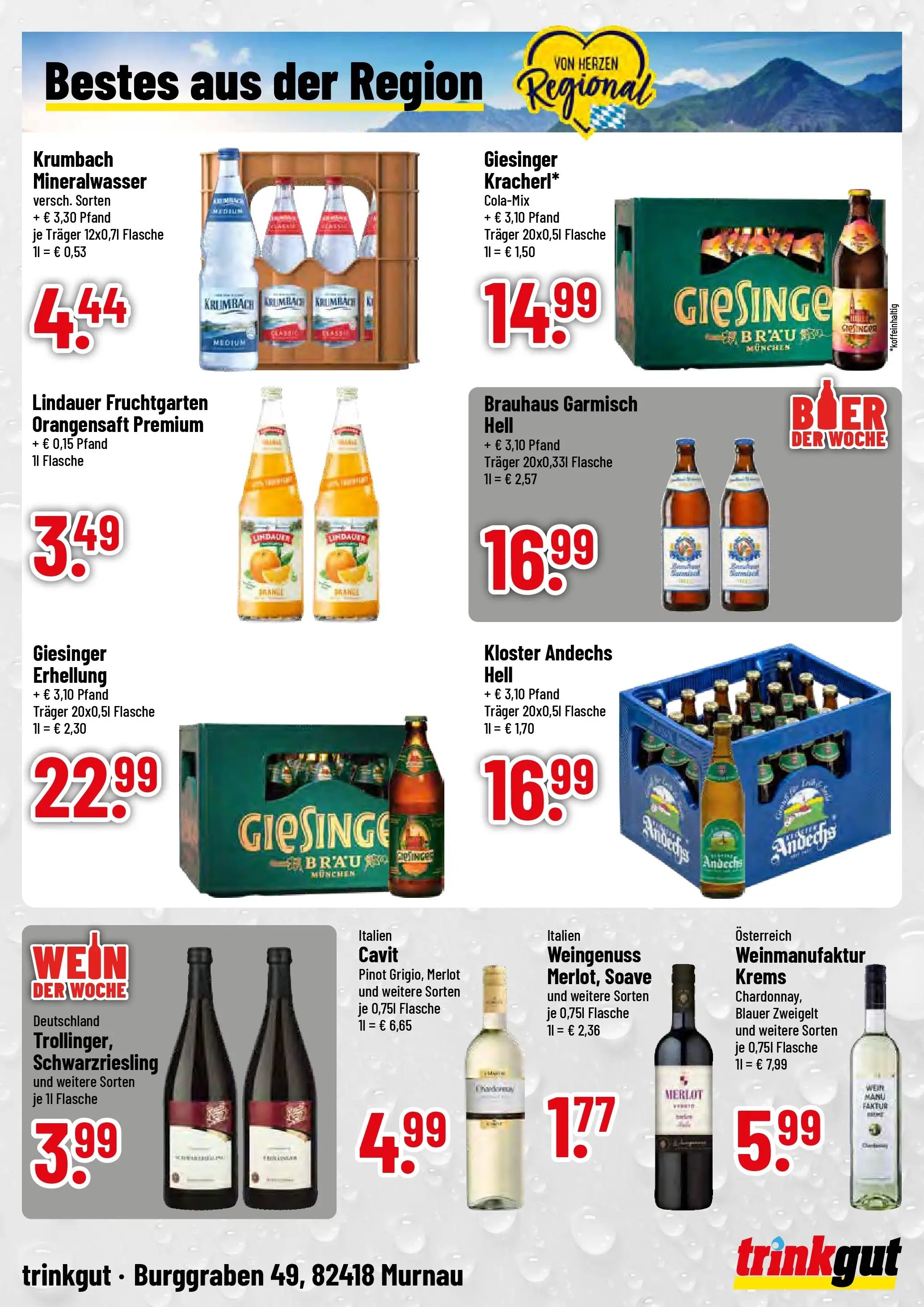 Trinkgut - trinkgut: Wochenangebote