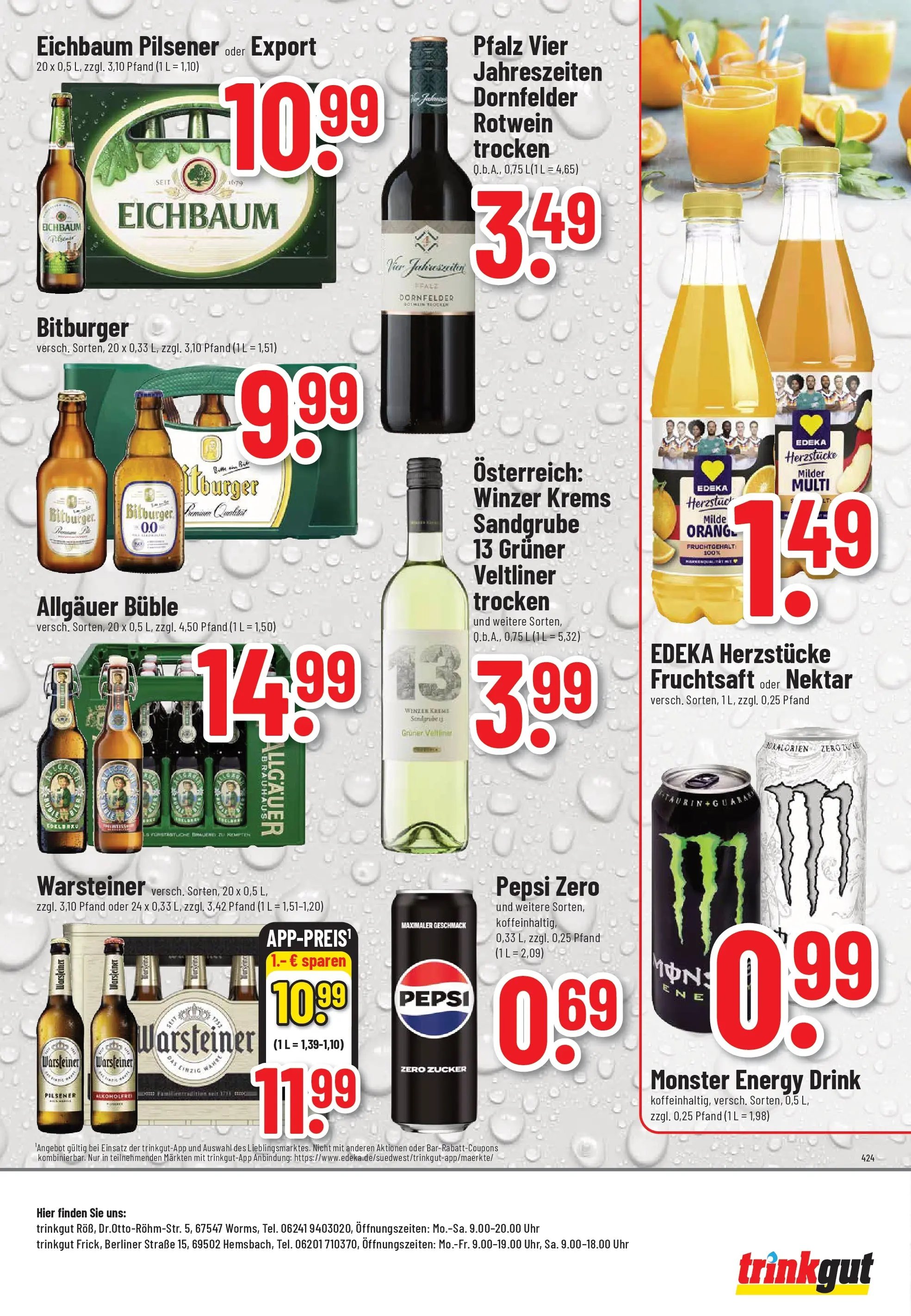 Trinkgut Prospekt Hemsbach	