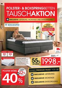 Zurbrüggen Polster & Boxspringbetten Tauschaktion