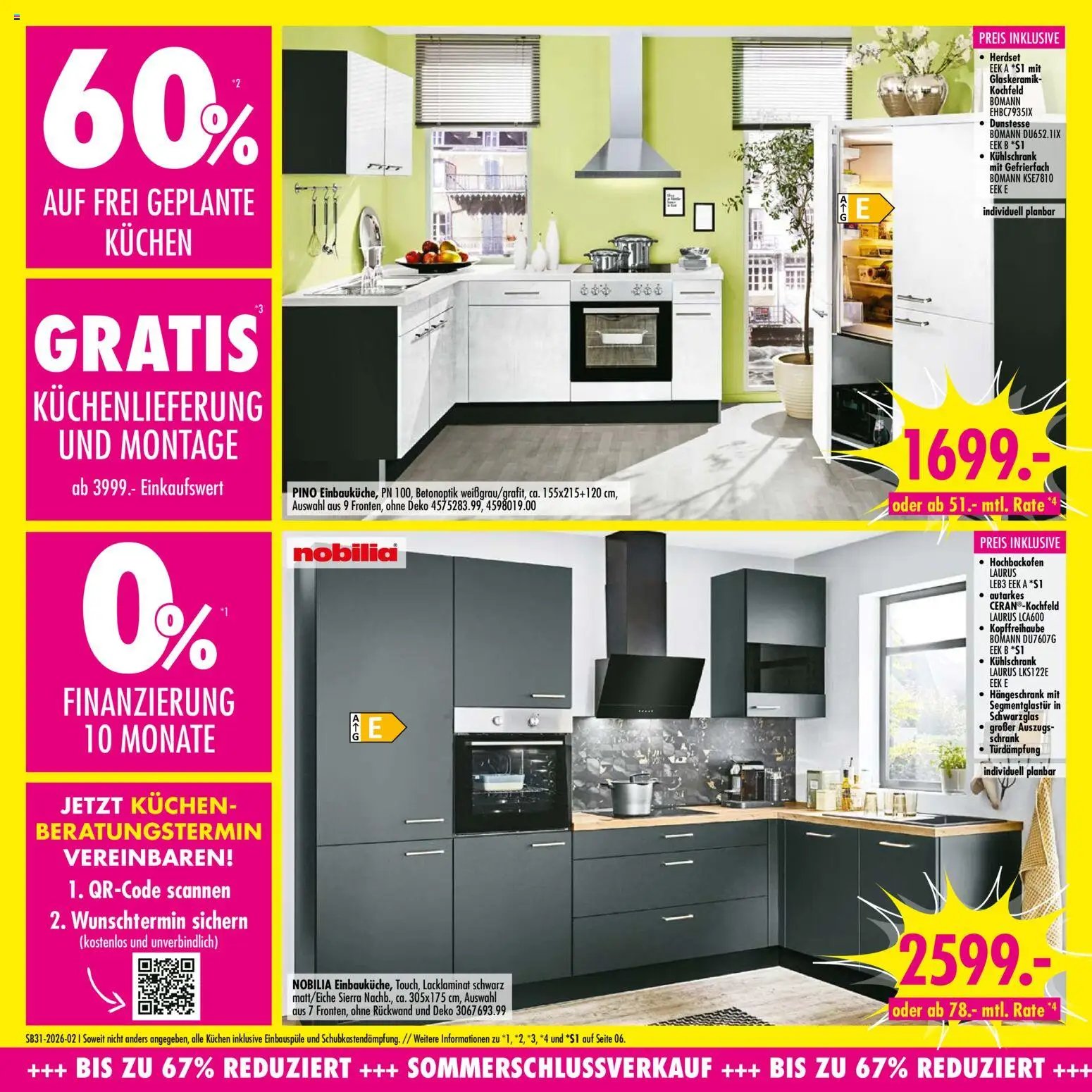 SB Möbel Boss Prospekt
