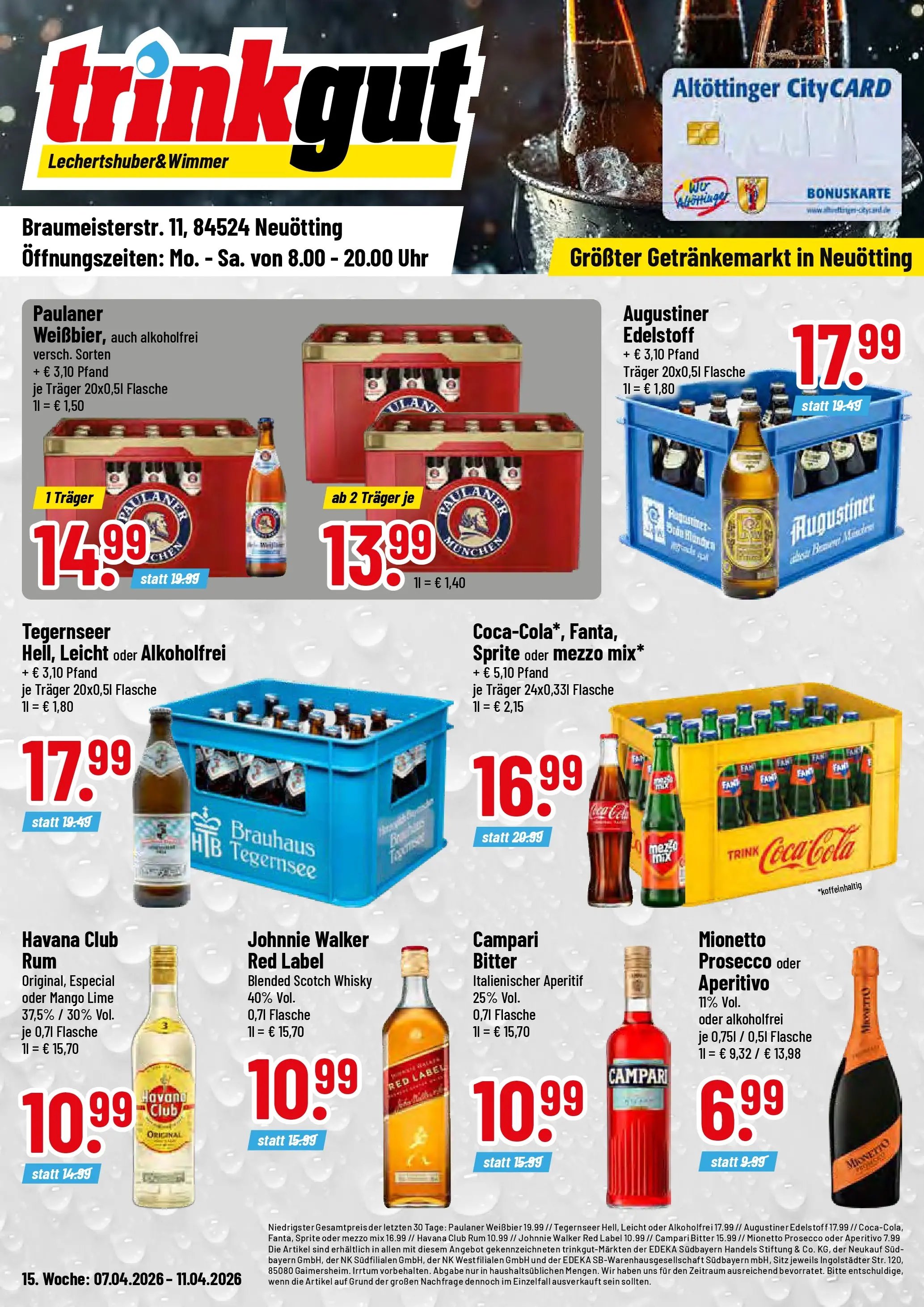 Trinkgut Prospekt Neuötting	