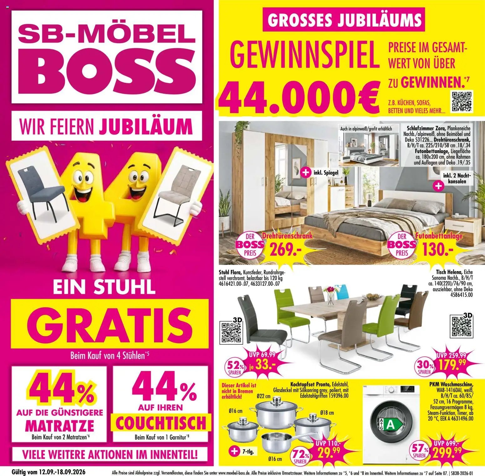SB Möbel Boss Prospekt