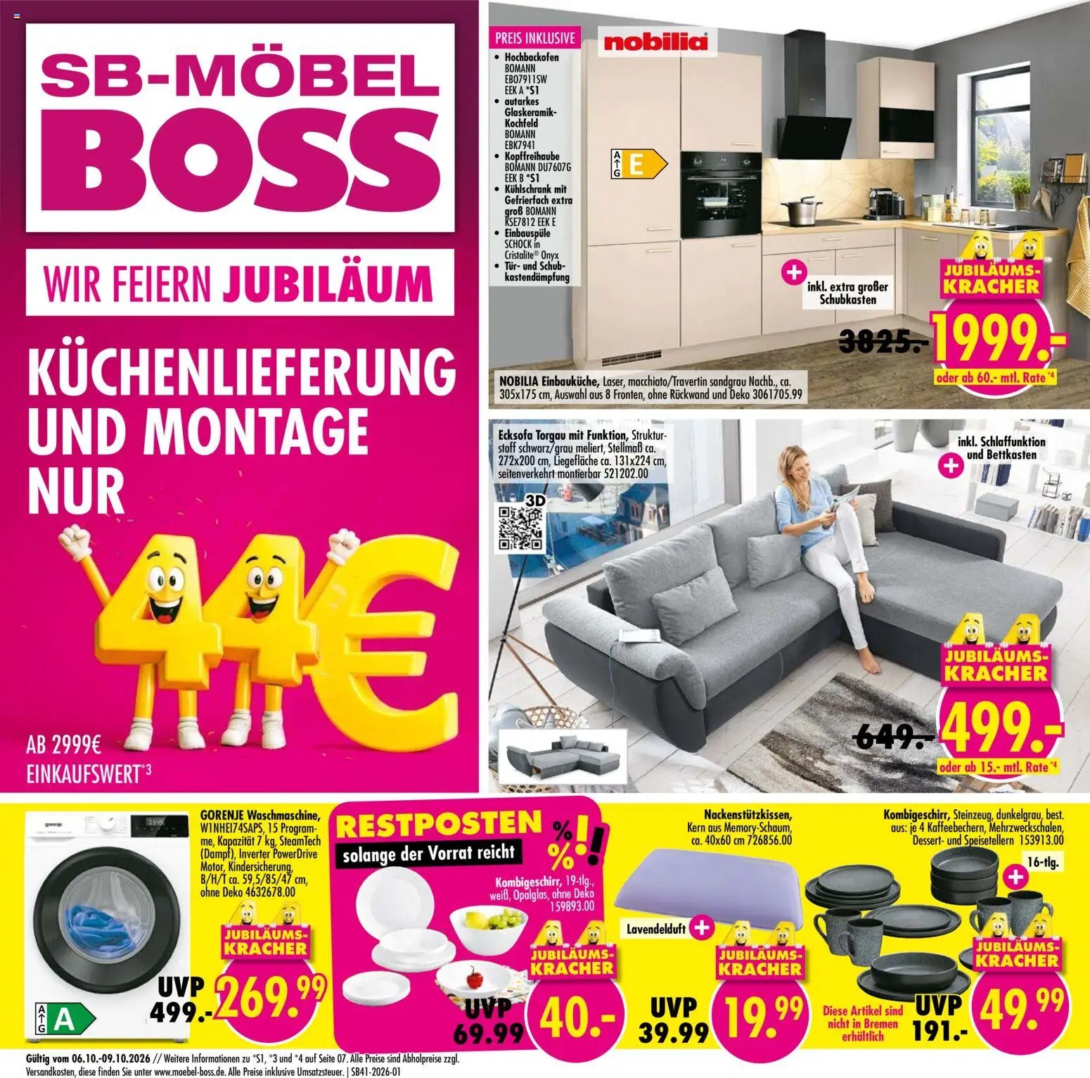 SB Möbel Boss - Broschüre