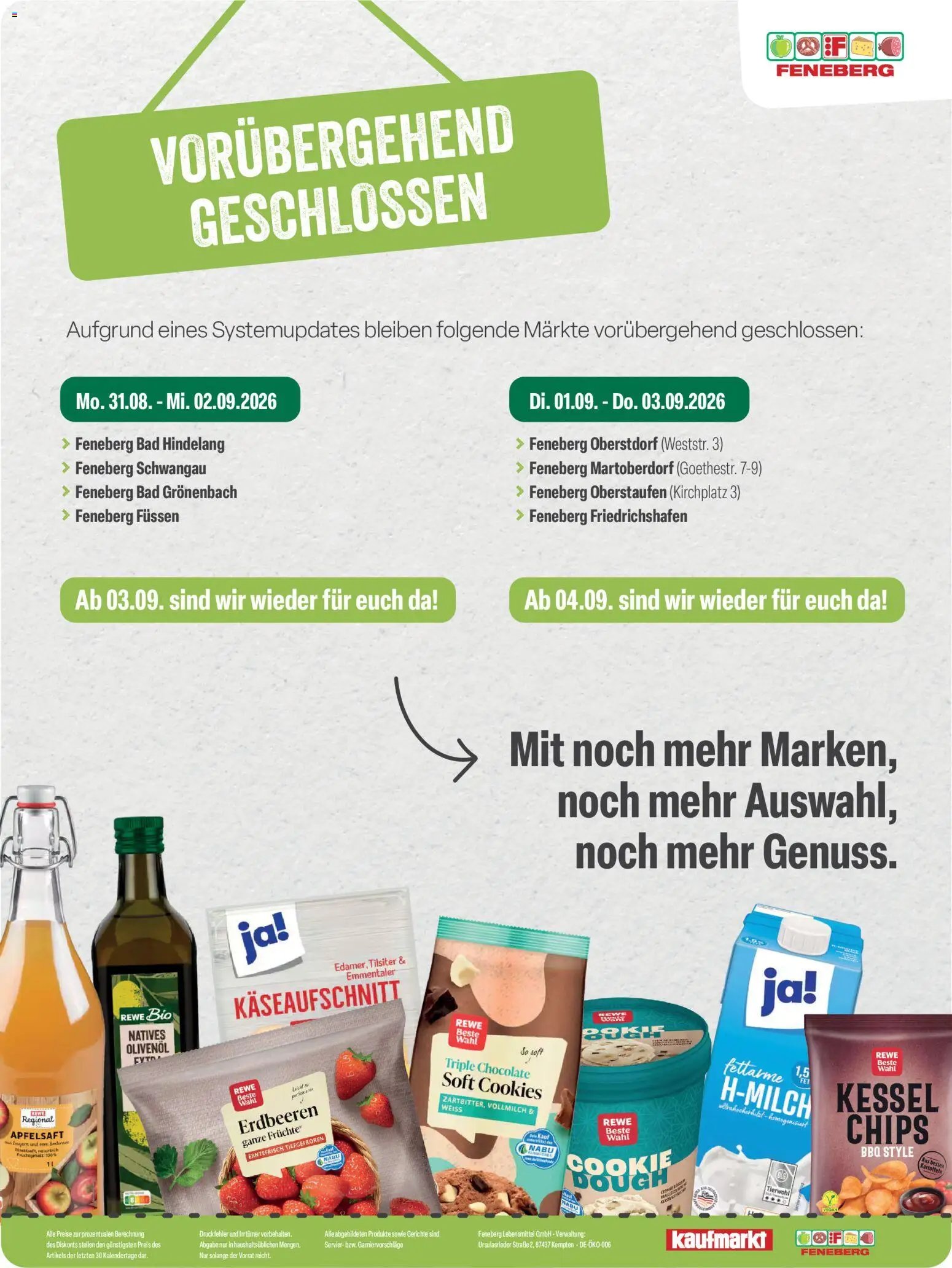 Feneberg Angebote