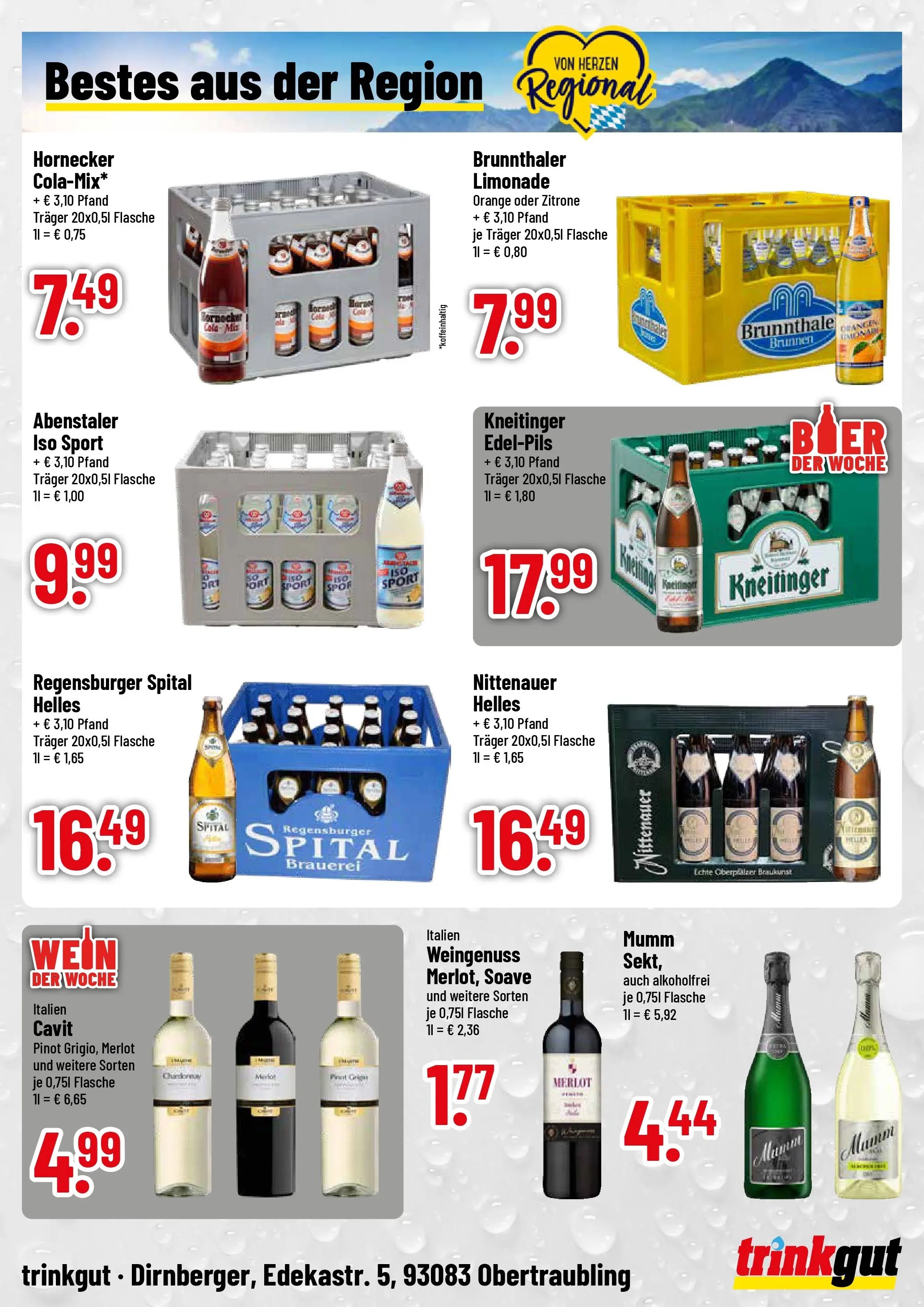 Trinkgut Prospekt Obertraubling
