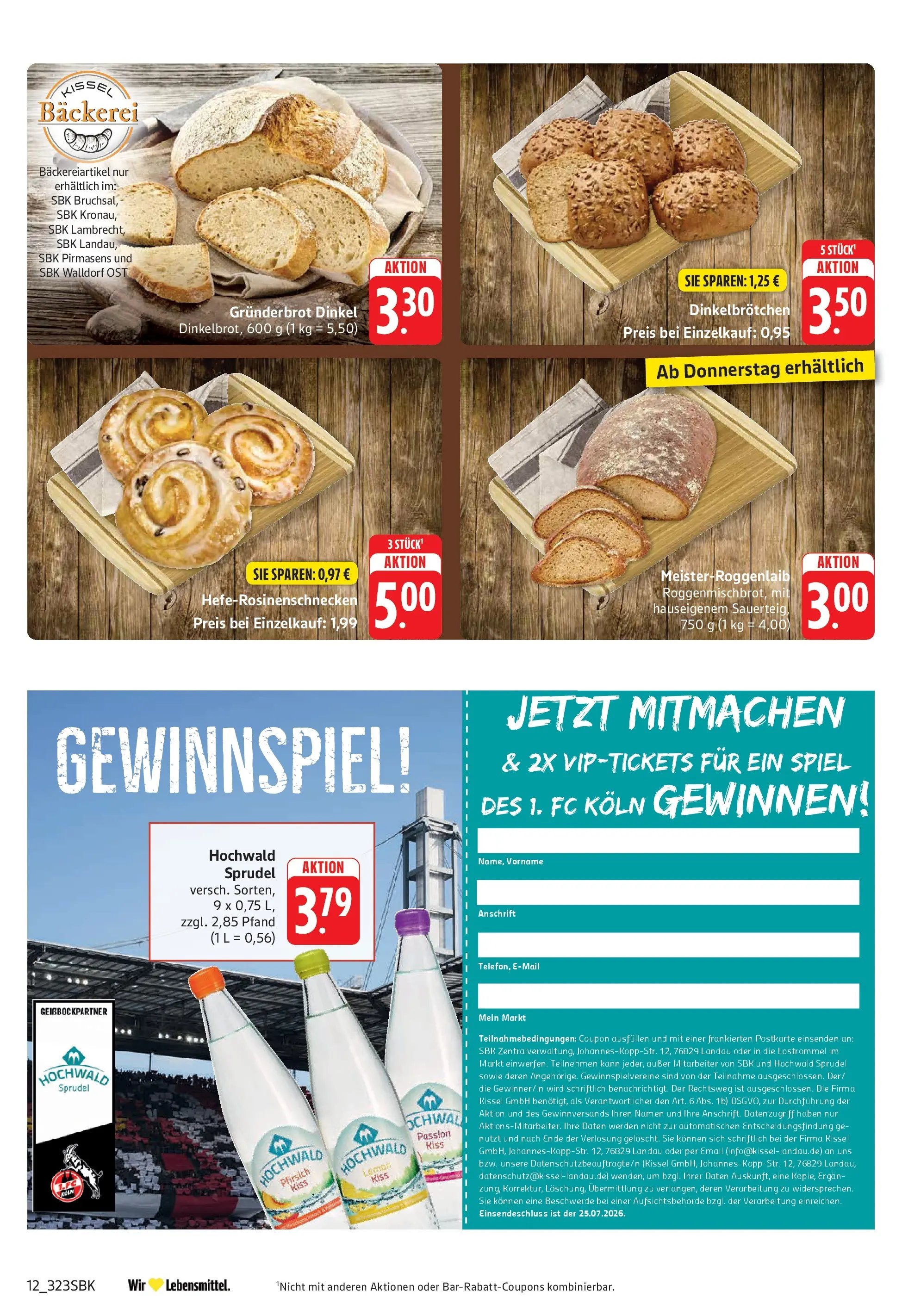 E center Prospekt Bad Bergzabern