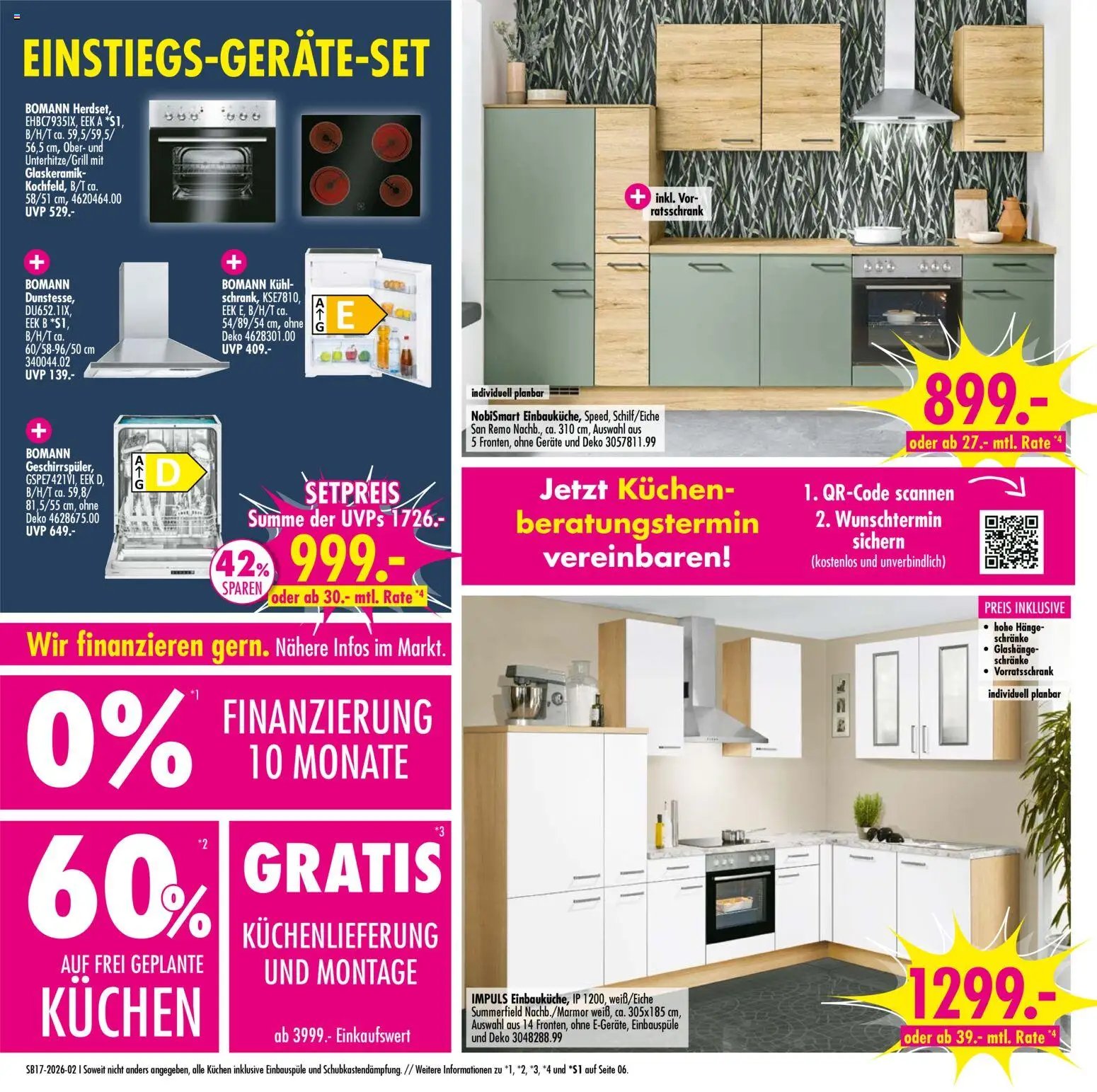 SB Möbel Boss Prospekt 	