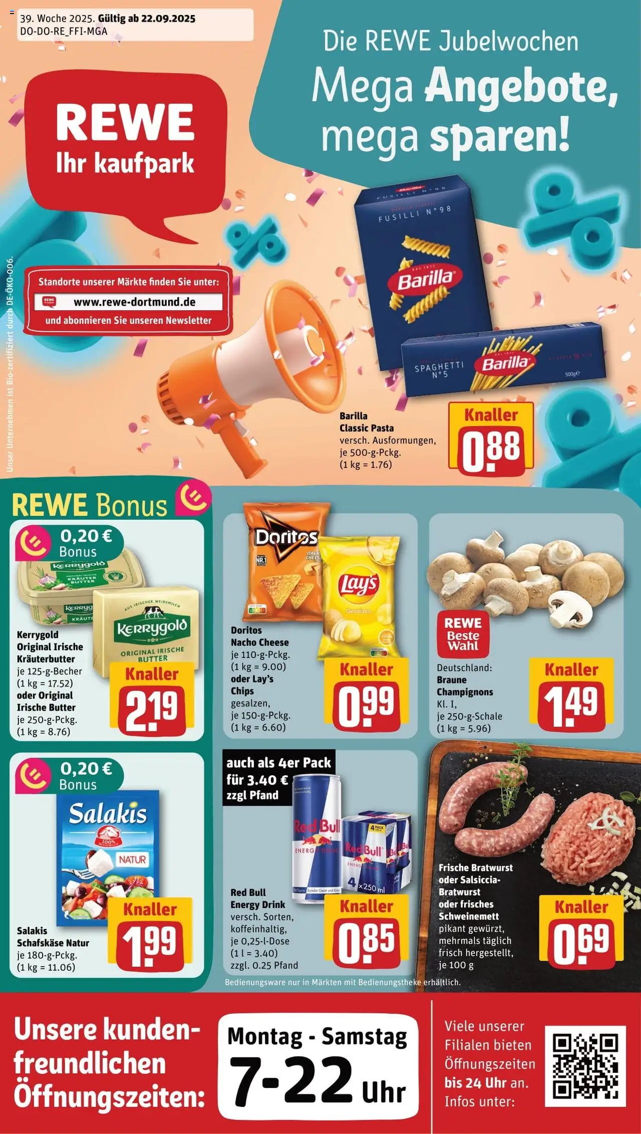 Rewe ihr Kaufpark Prospekt 	 (2025-09-22 - 2025-09-28) | 1