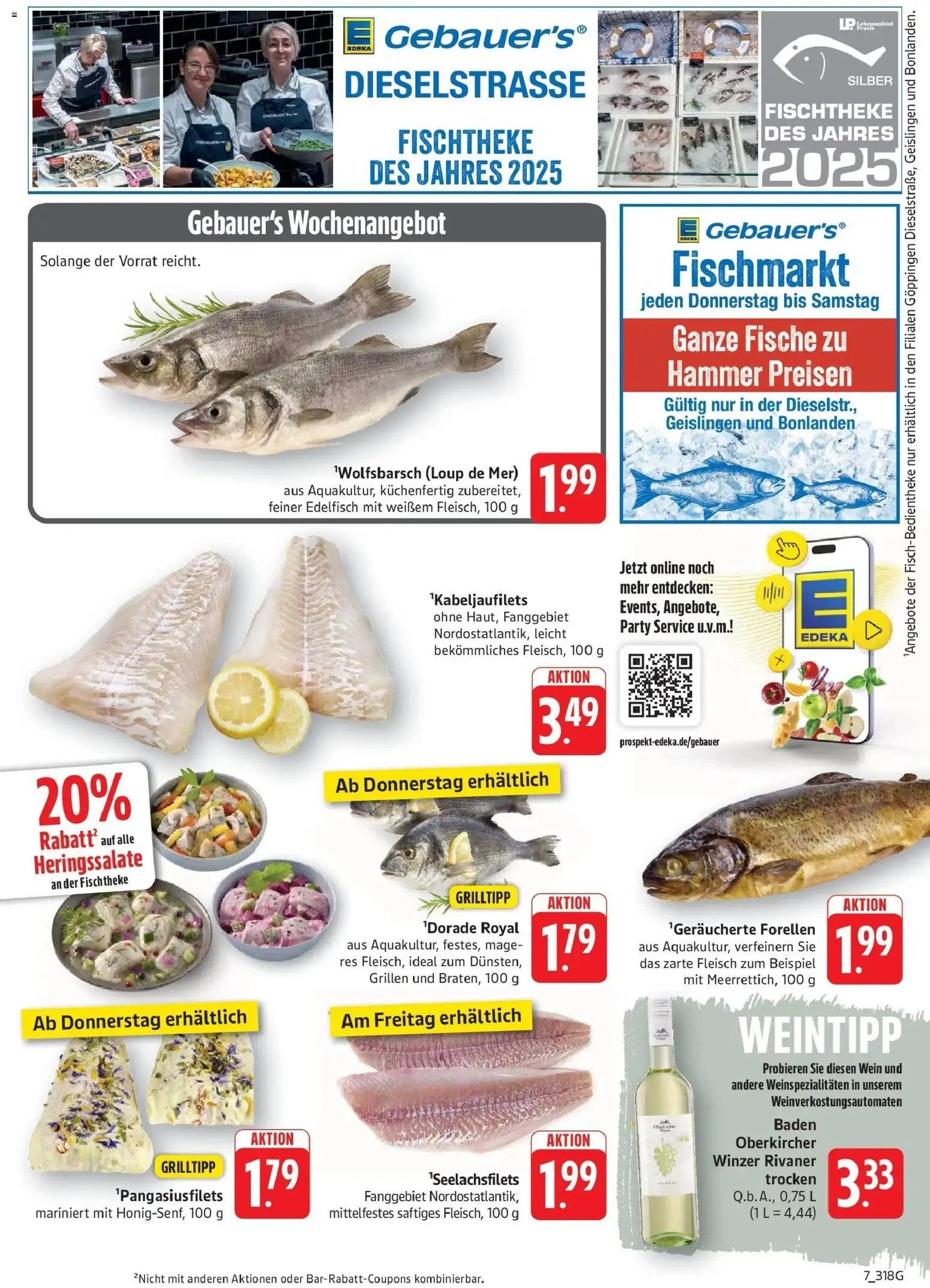 Edeka prospekt Geislingen	