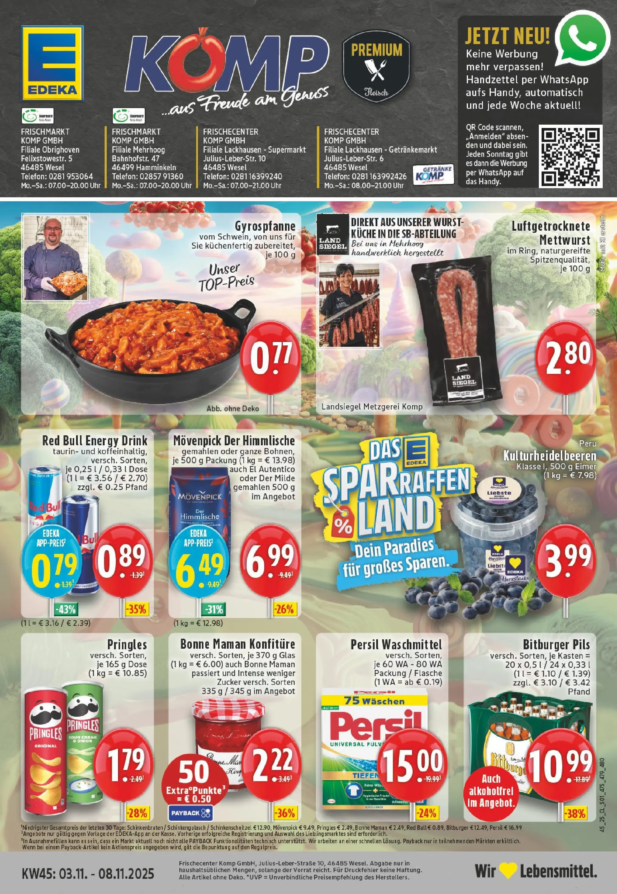 Edeka prospekt Hamminkeln -Mehrhoog	