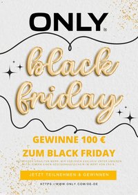 ONLY - Black Friday - Ankündigung