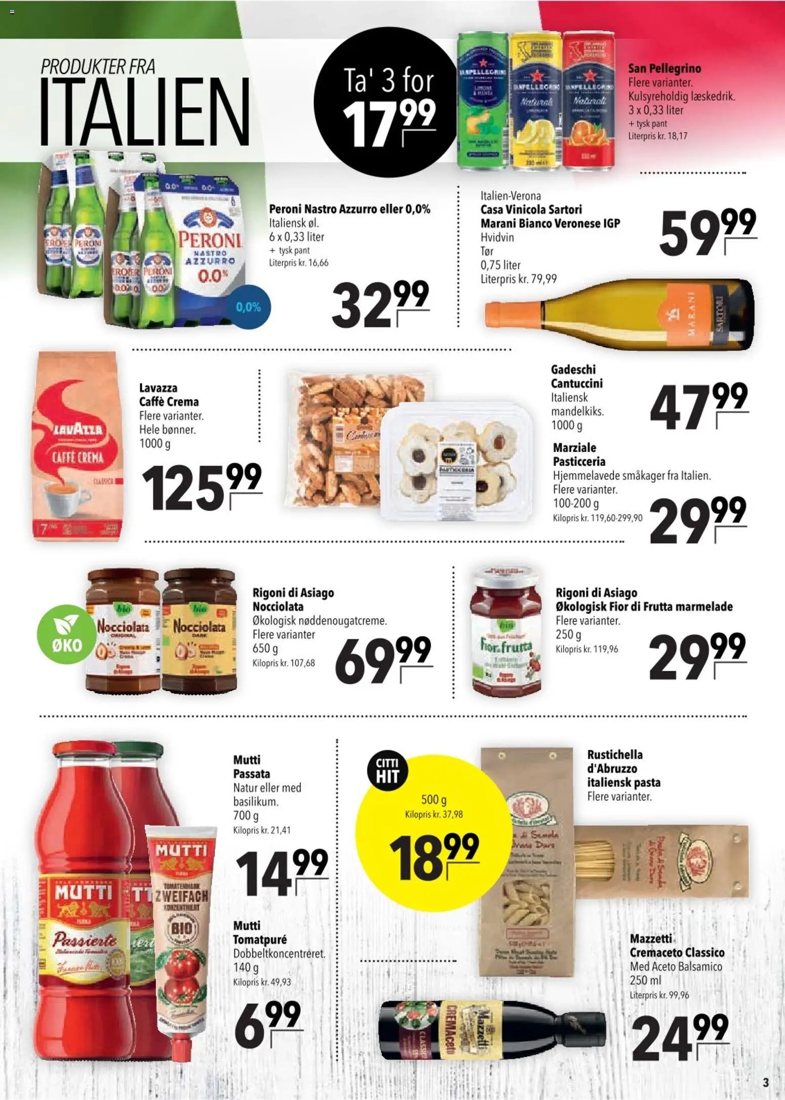 CITTI Markt Dänemark-Werbung