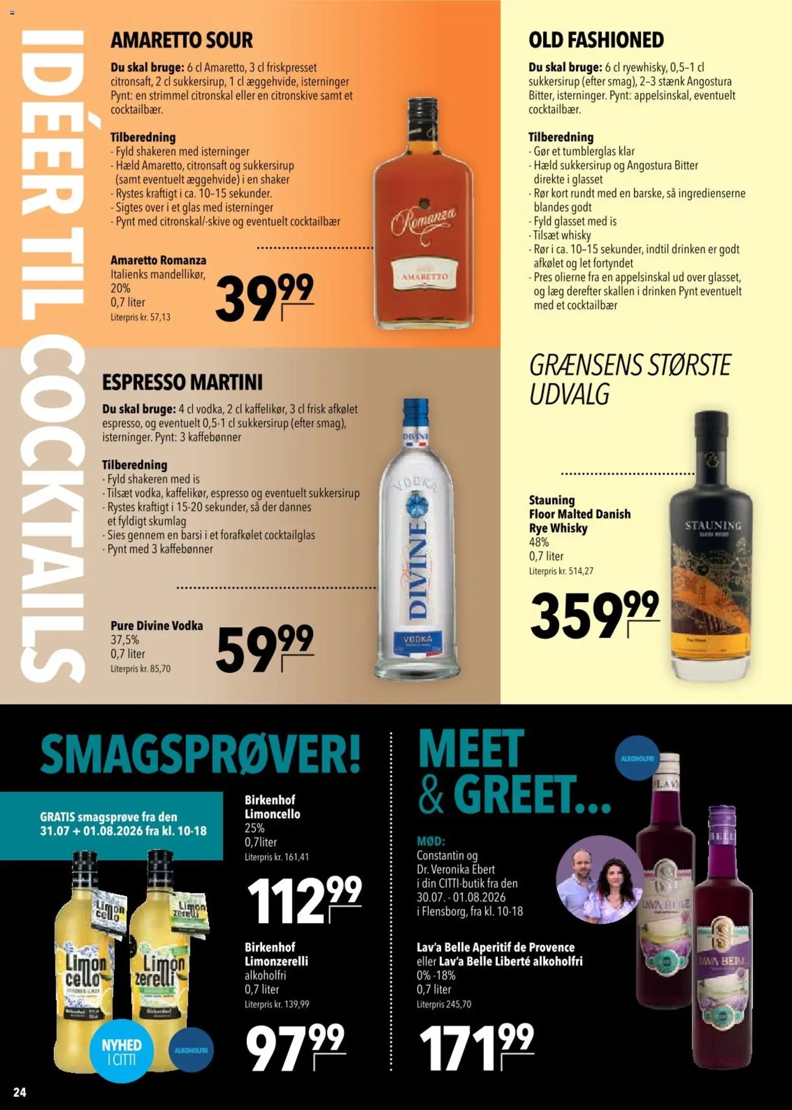 CITTI Markt Dänemark-Werbung