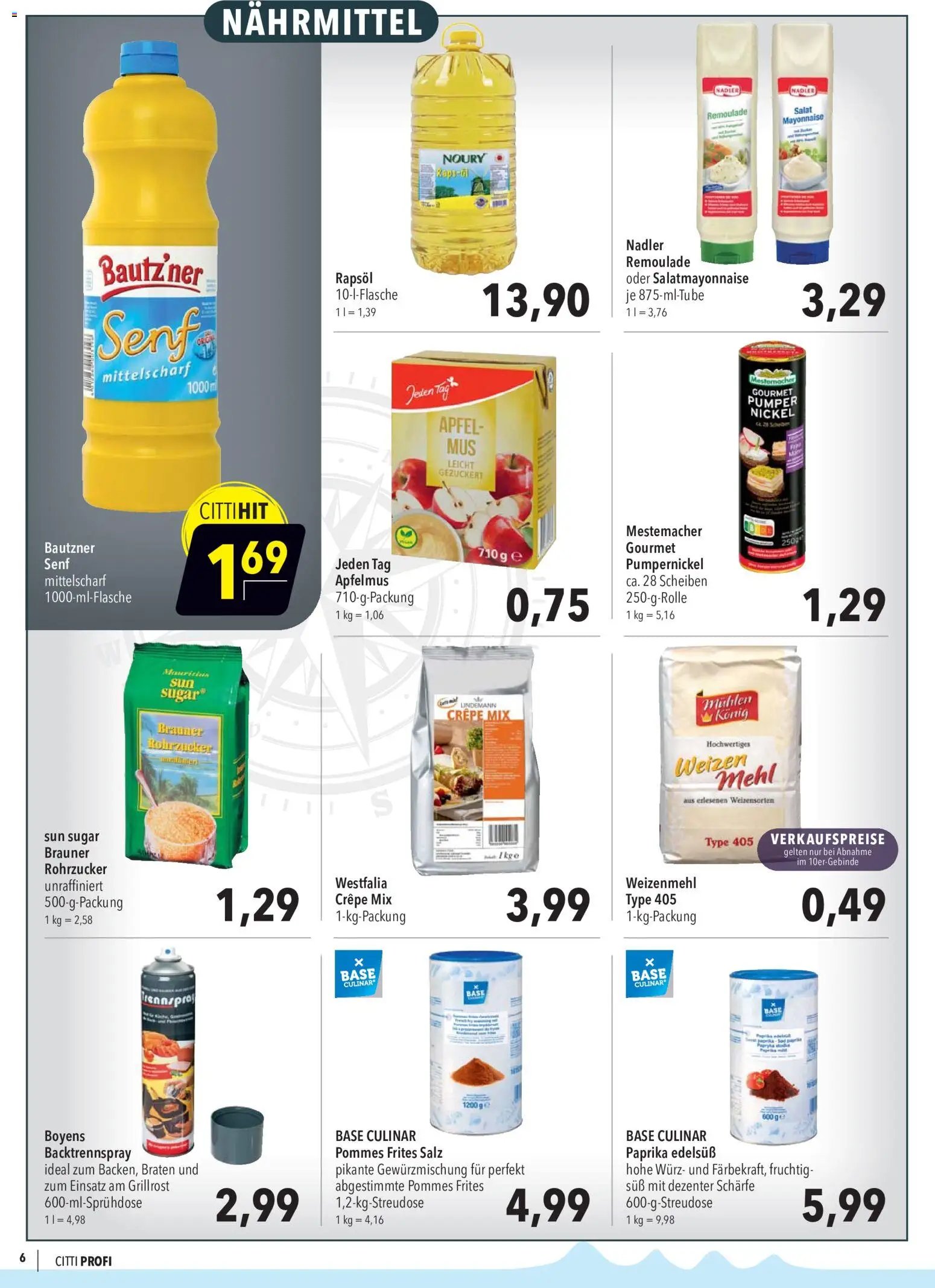 CITTI Markt Aktuelle Angebote für Profis