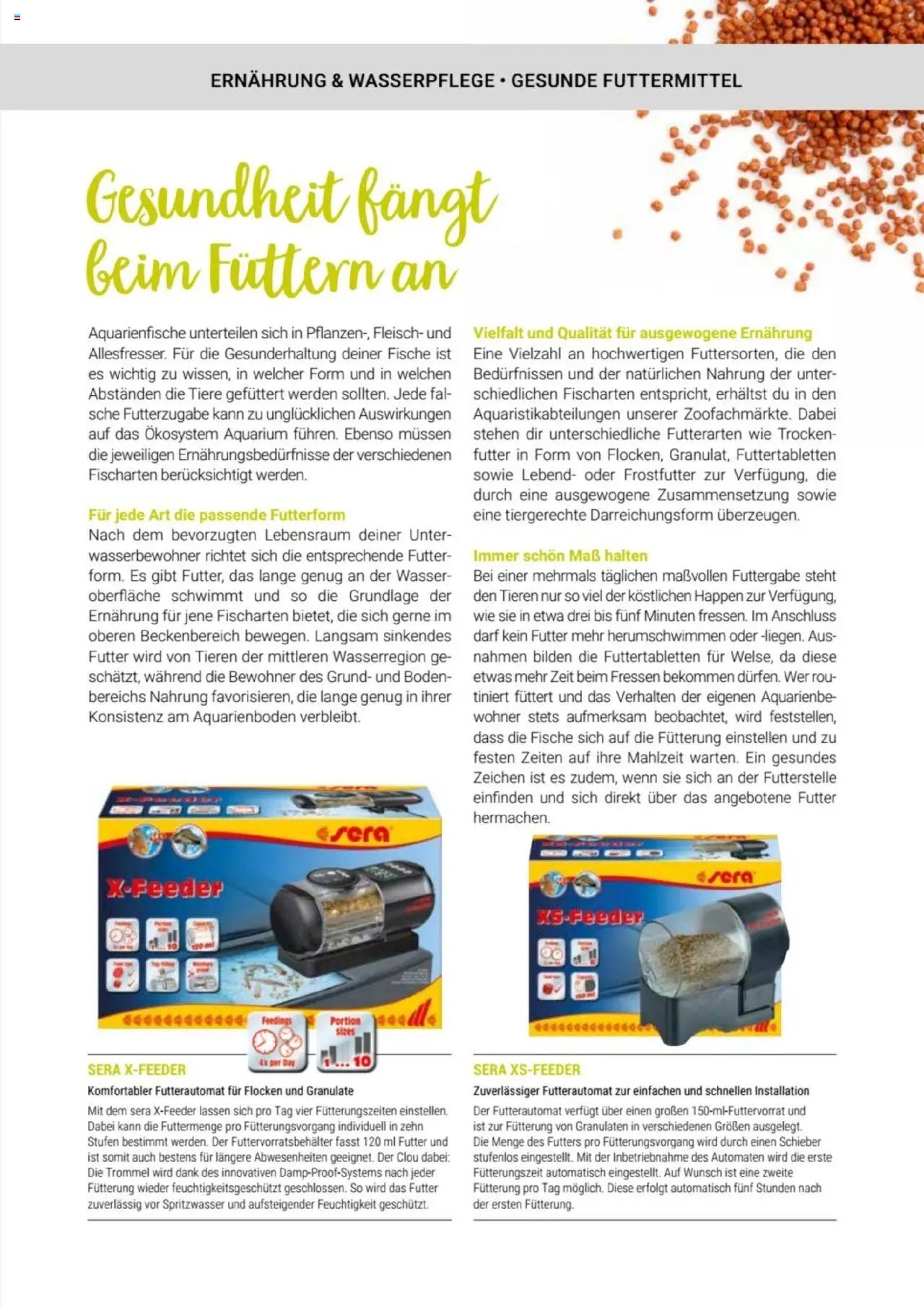 zookauf Themenkatalog Aquaristik