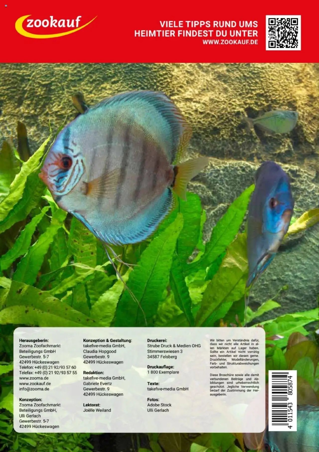 zookauf Themenkatalog Aquaristik