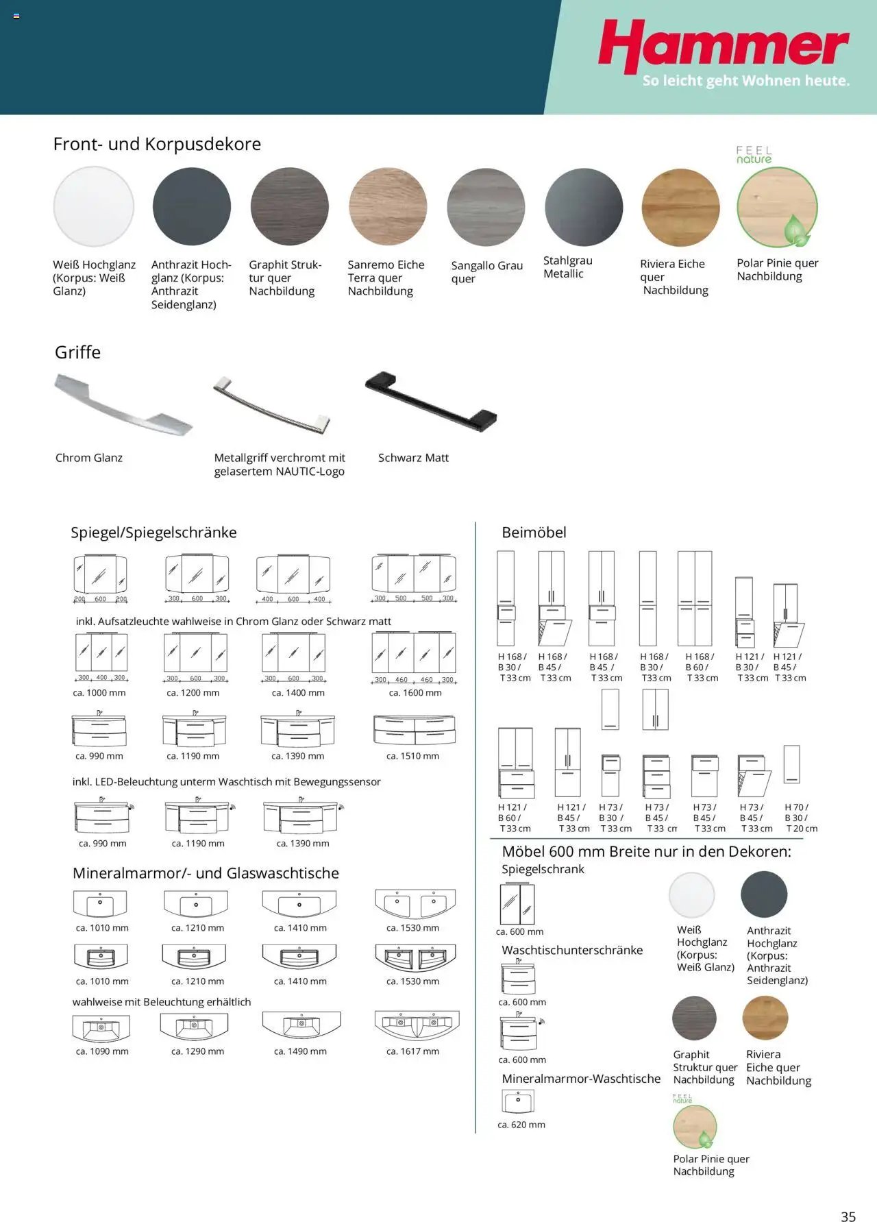 Hammer Zuhause Nautic Badmoebel