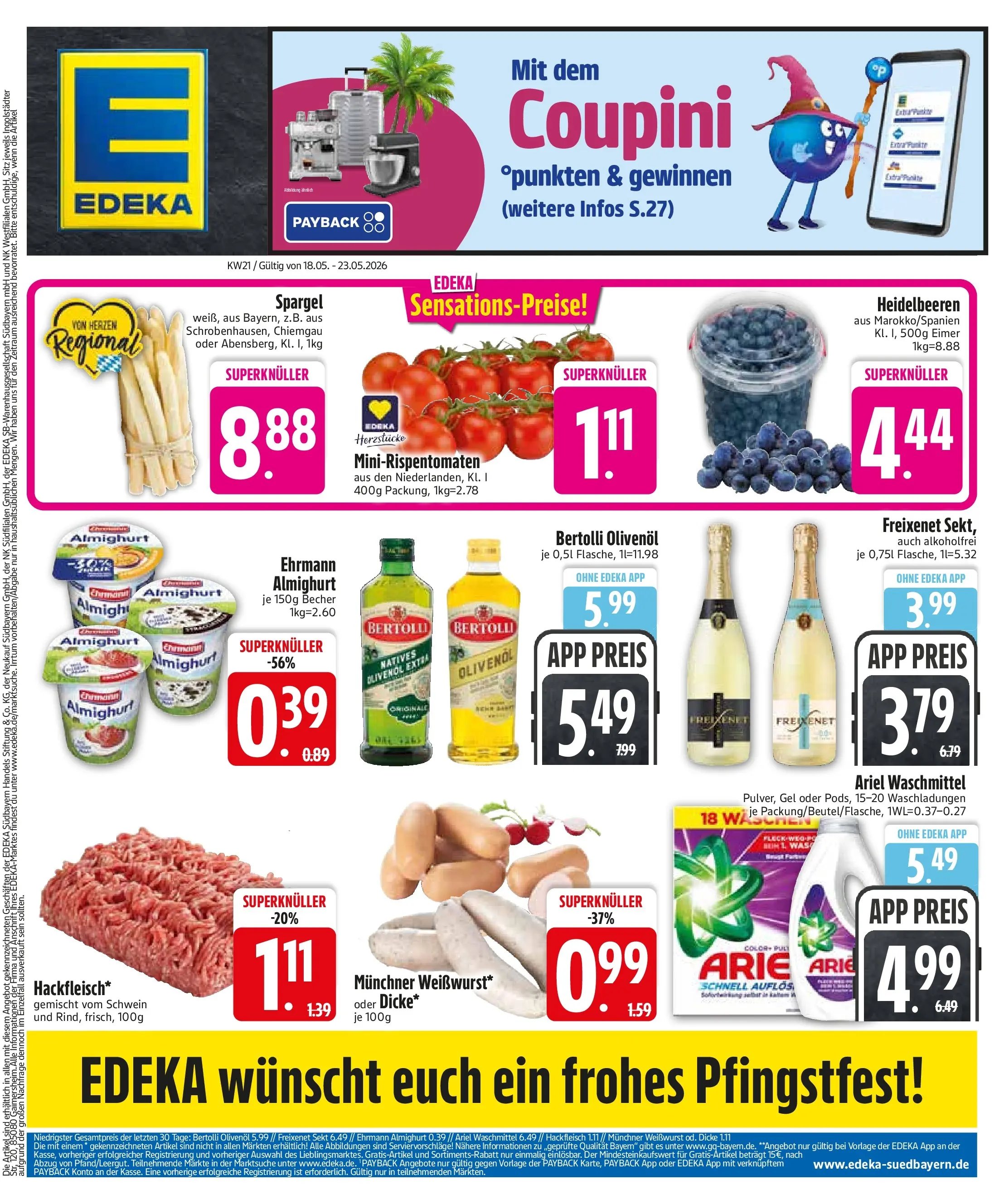 Edeka prospekt Vilgertshofen-Issing	
