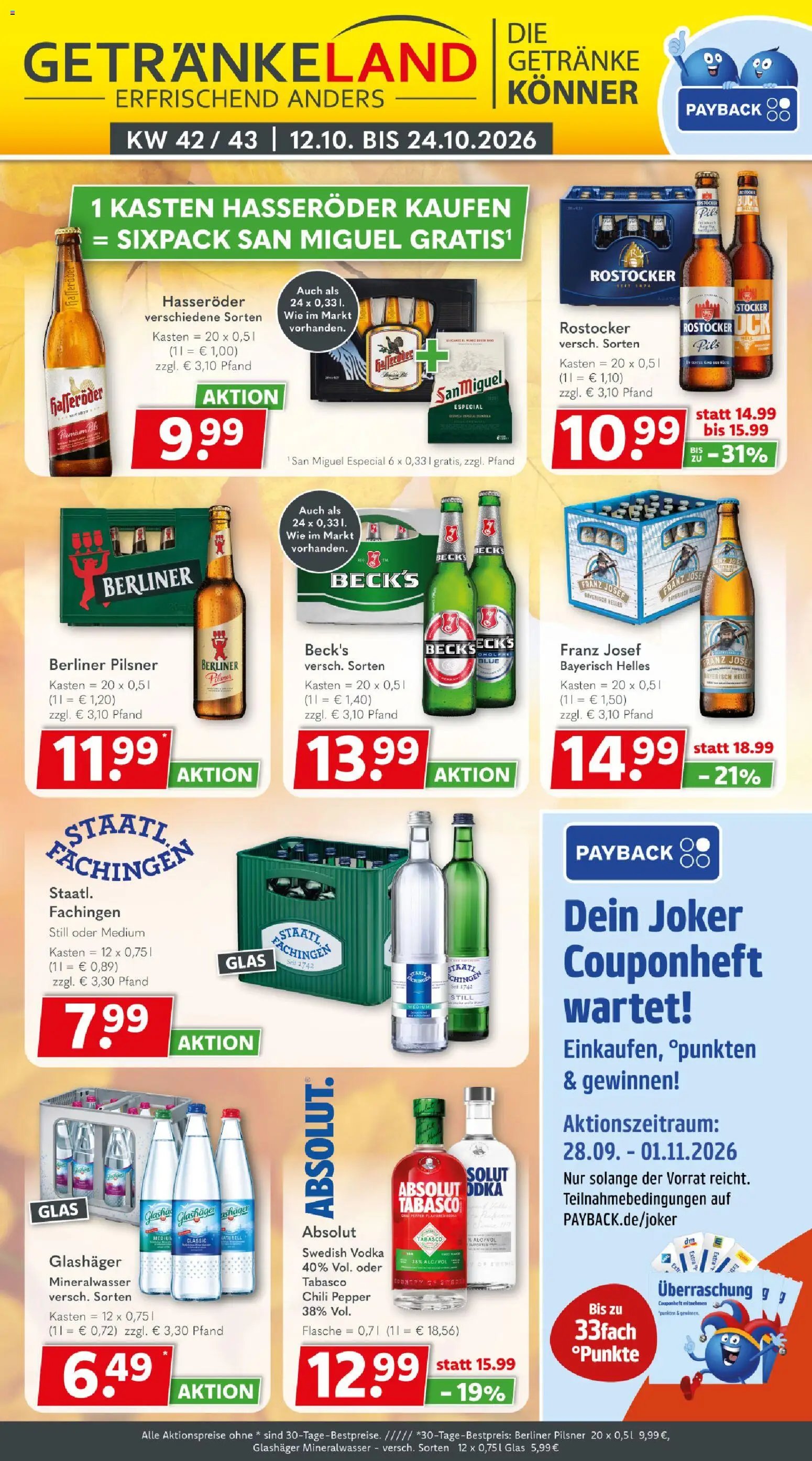 Getränkeland Prospekt