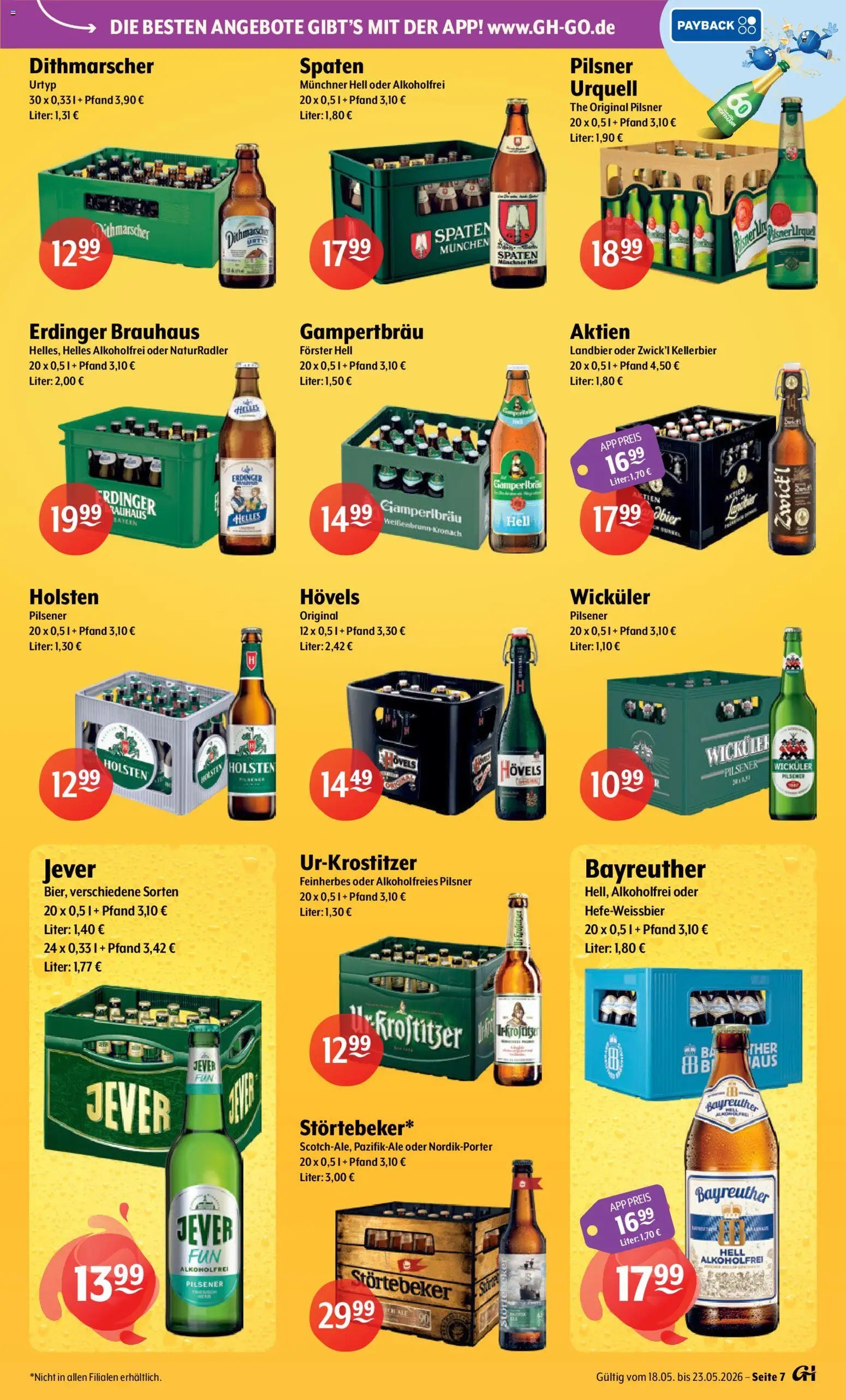 Getränke Hoffmann Prospekt 	
