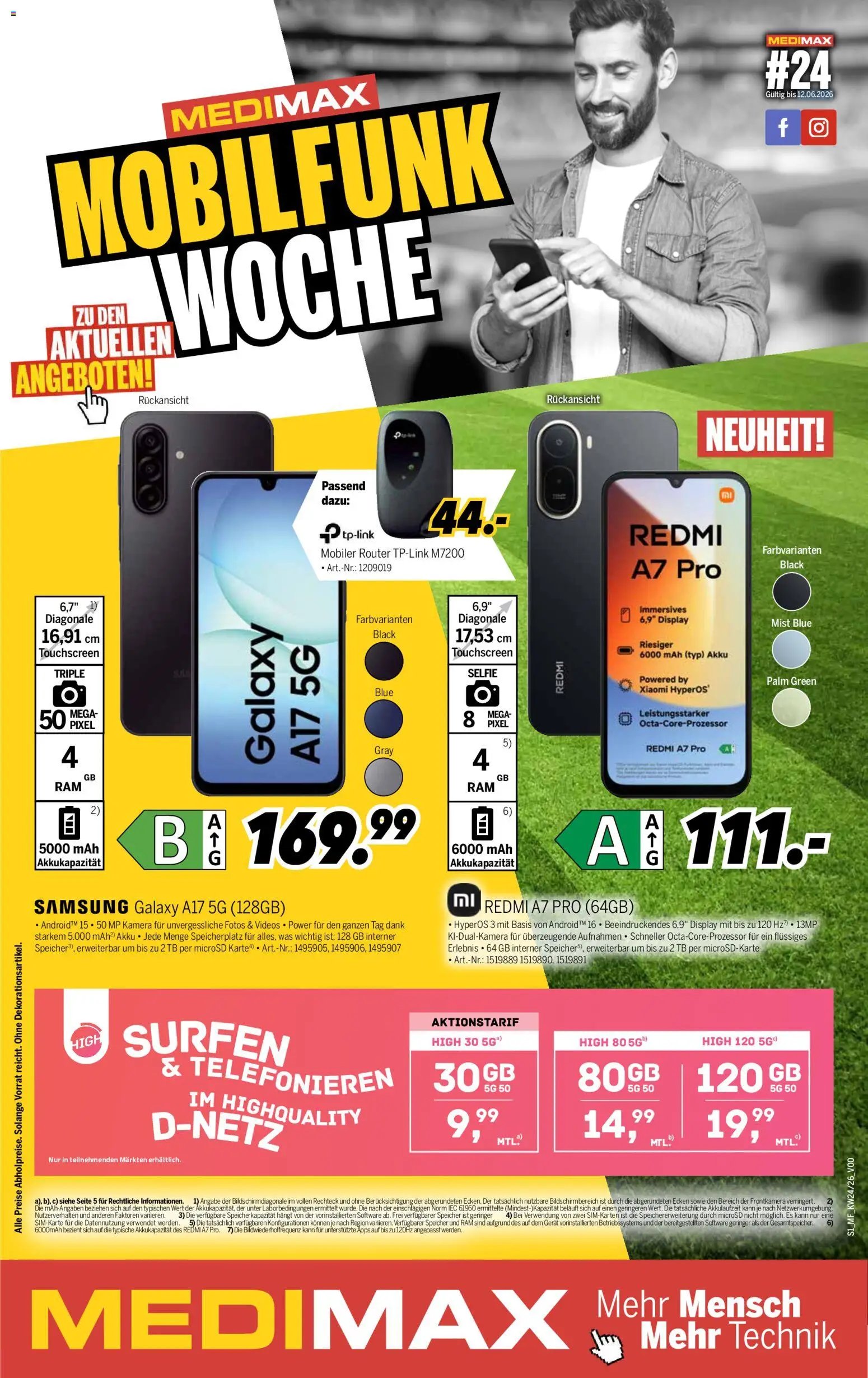 Medimax Mobilfunk Woche