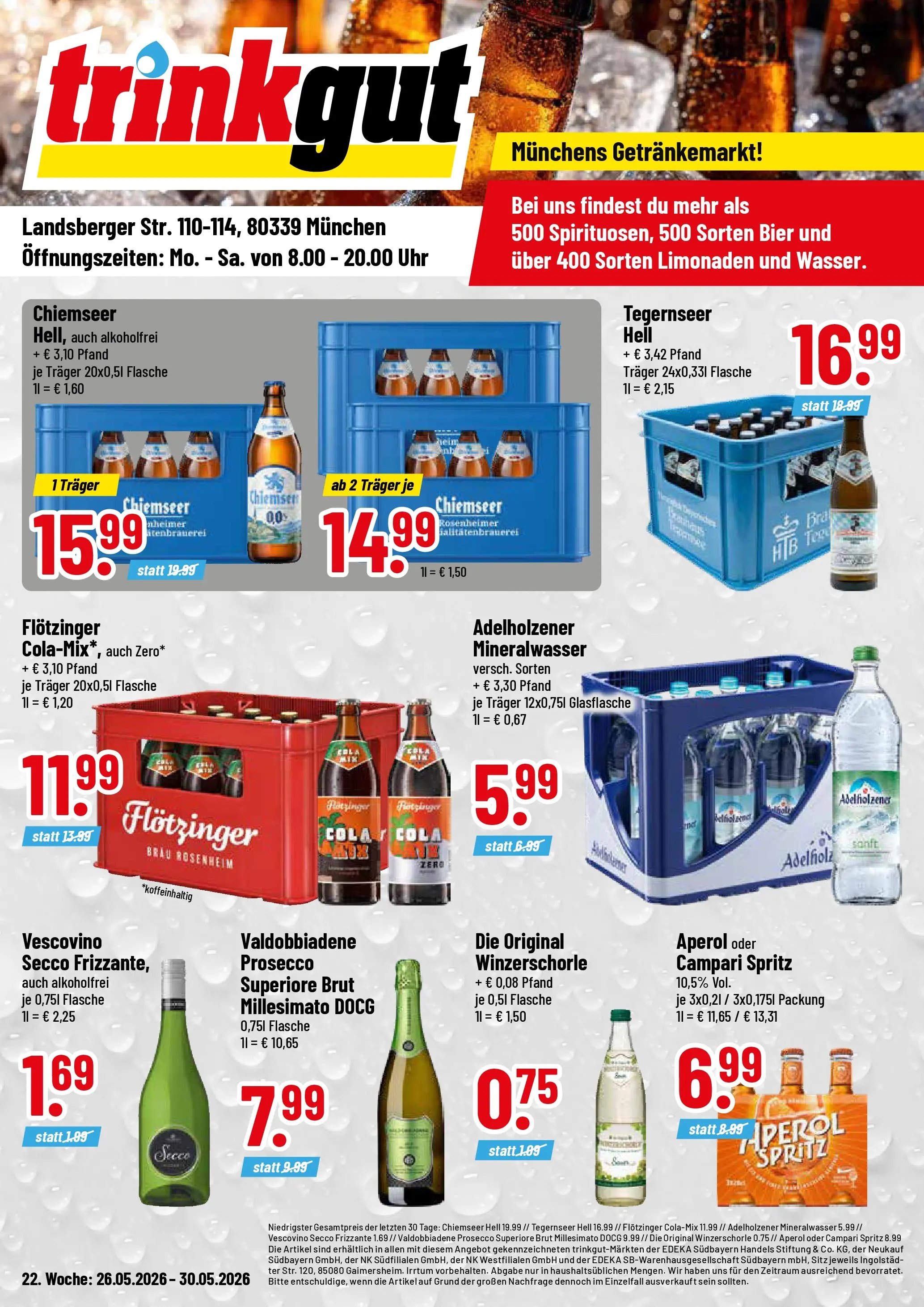 Trinkgut Prospekt München