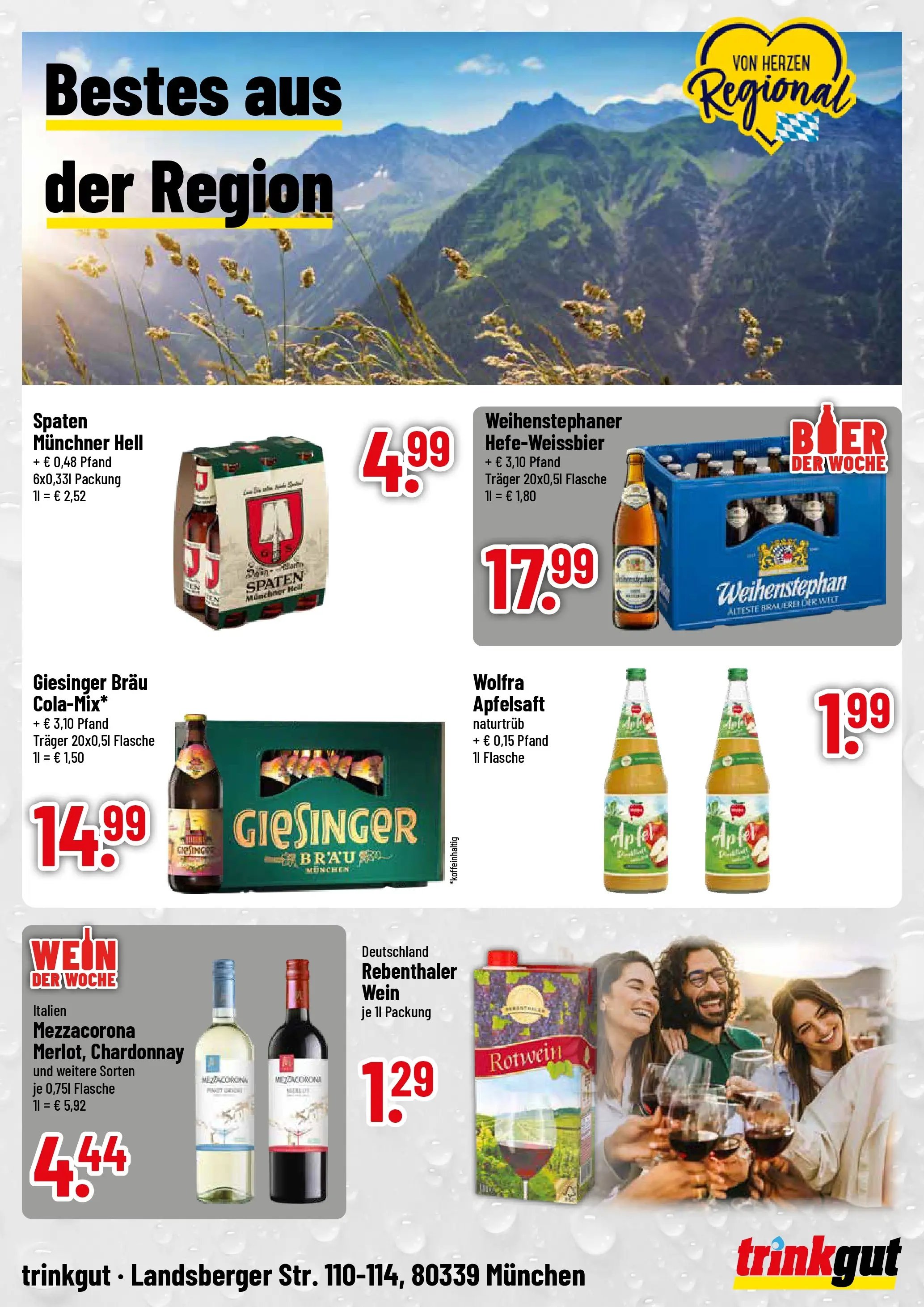 Trinkgut Prospekt München