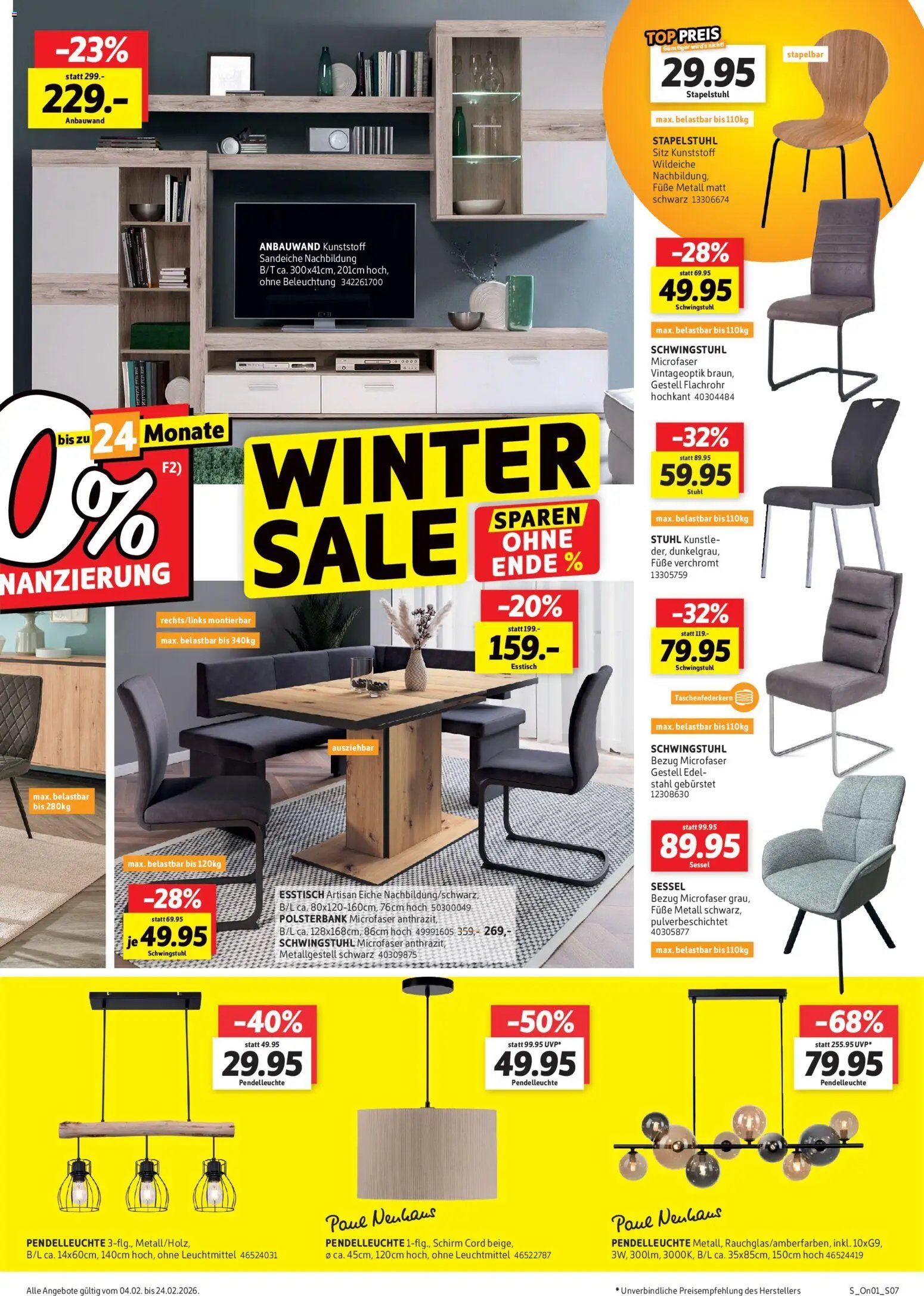 Sconto Prospekt Winter Sale