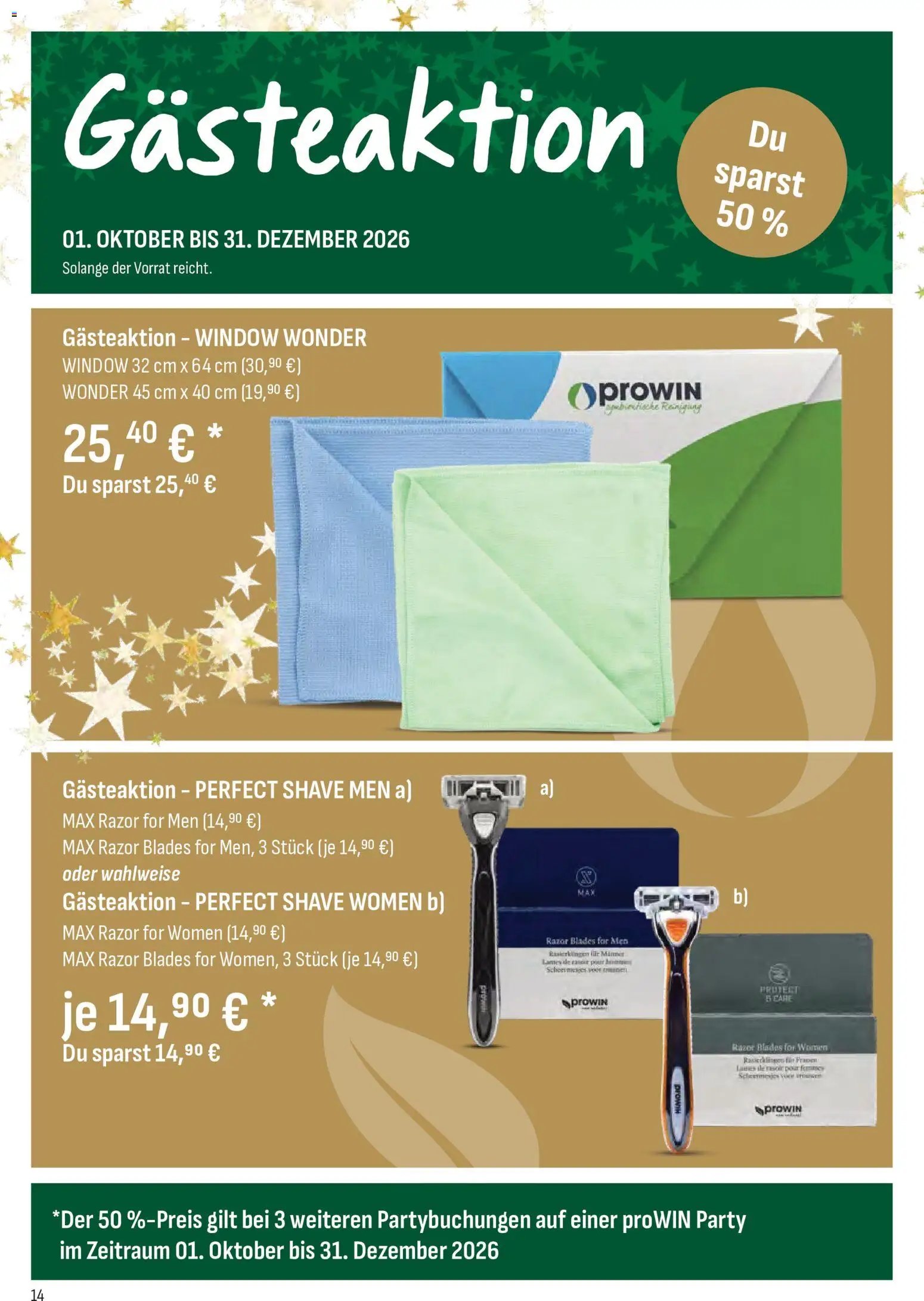 Angebote ProWIN Oktober/Dezember 2026