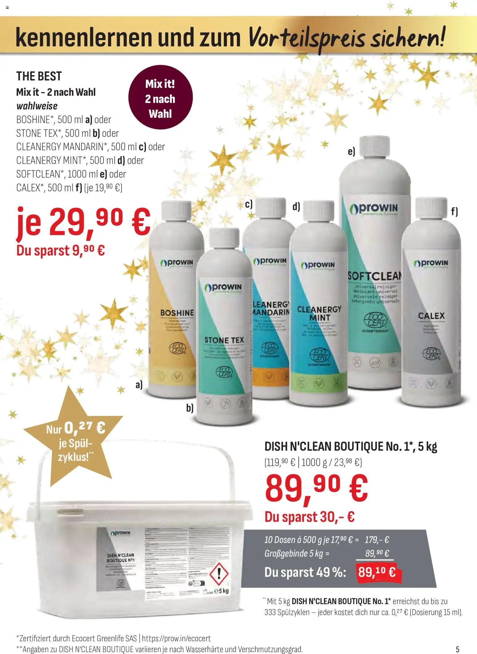 Angebote ProWIN Oktober/Dezember 2026