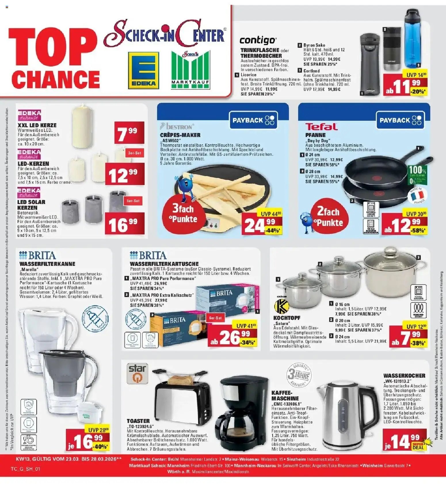 E center Prospekt Mannheim-Wohlgelegen	 (2026-03-23 - 2026-03-28)