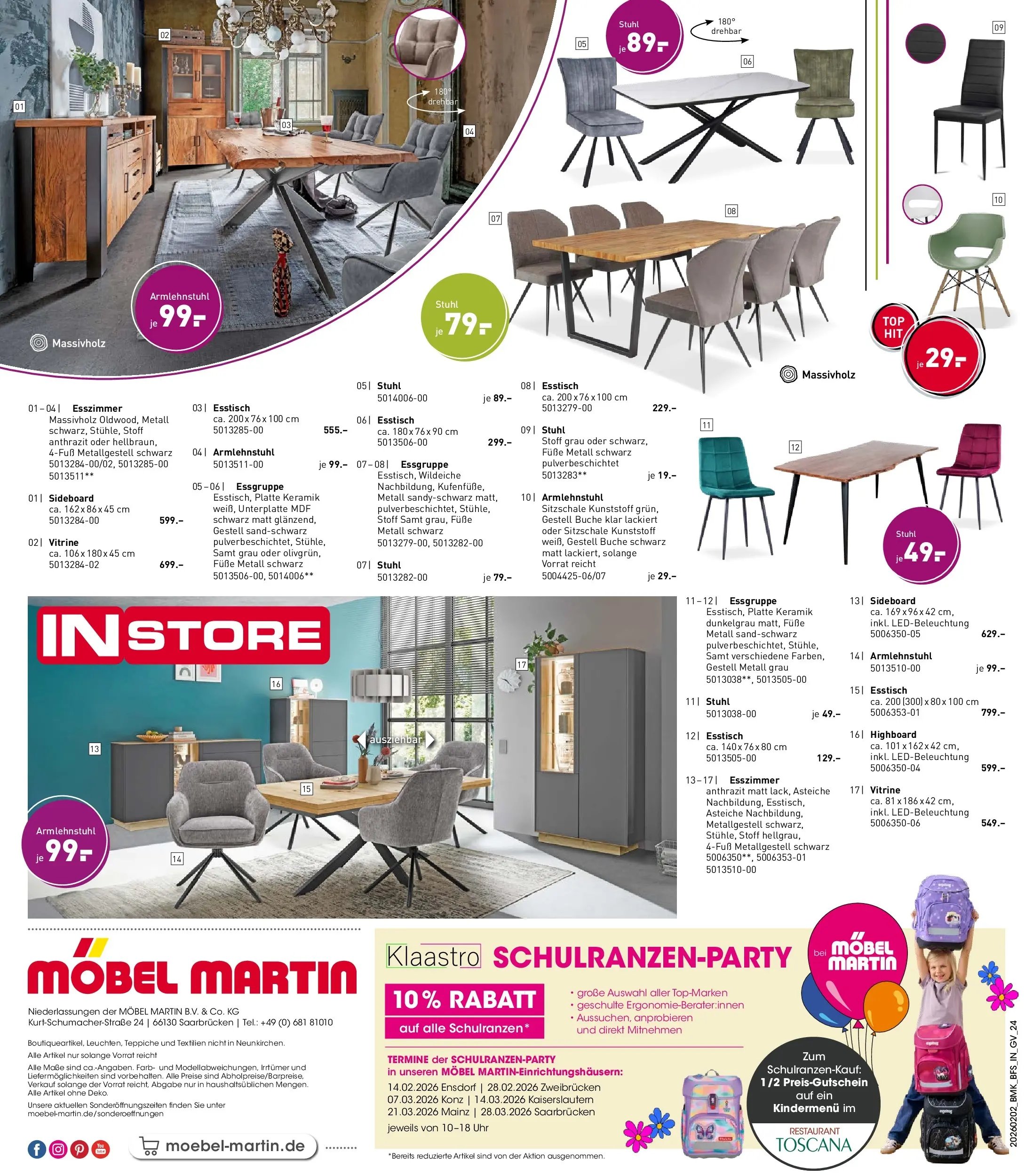 Möbel Martin Prospekt Sessel & Sofas	