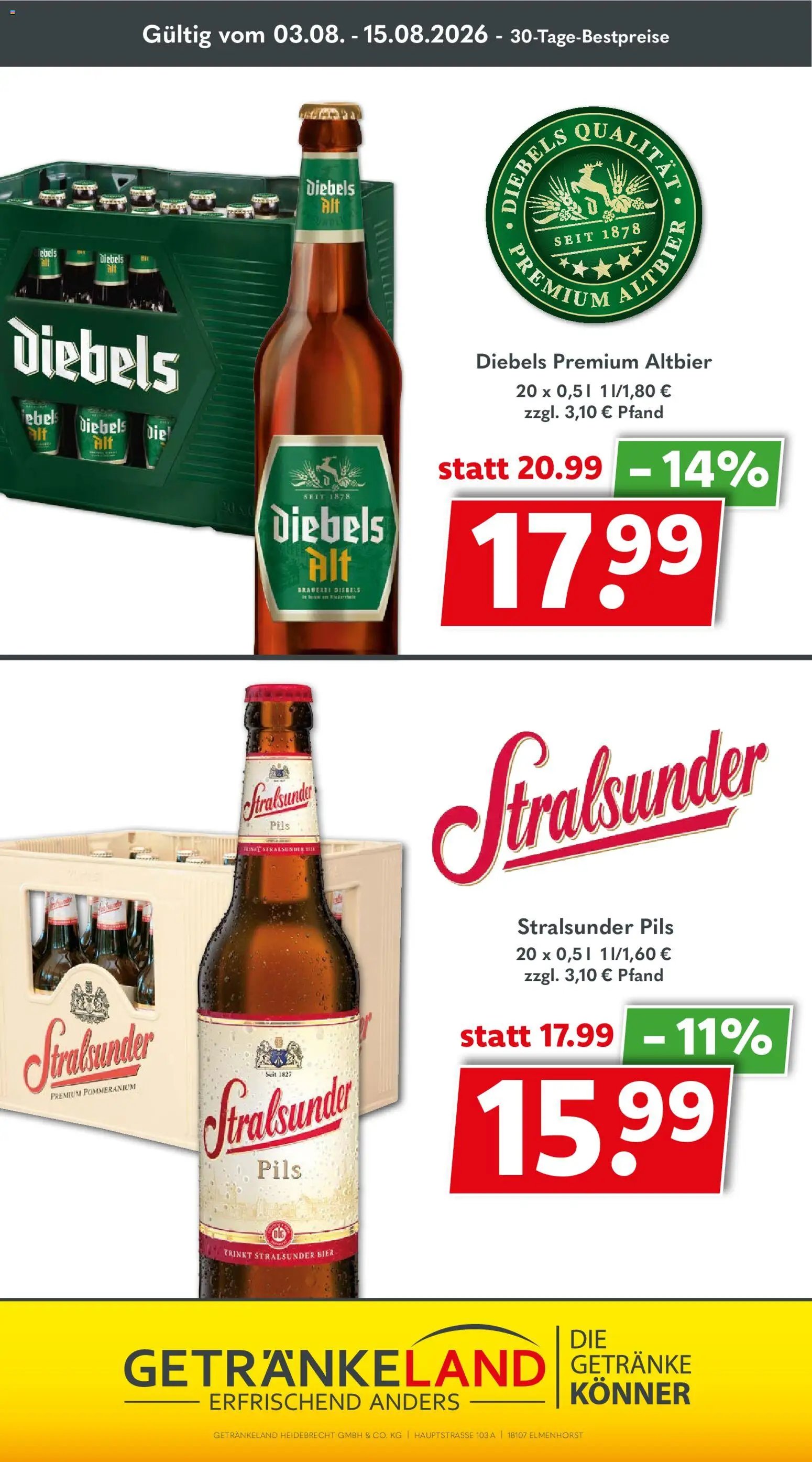 Getränkeland Prospekt