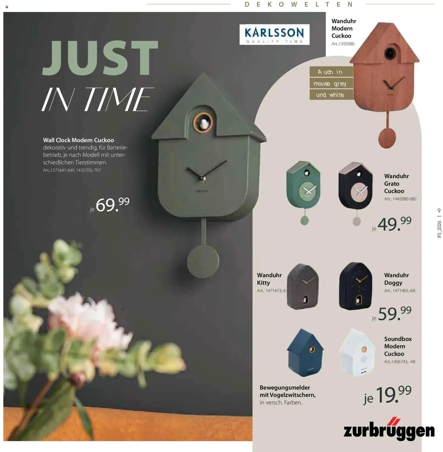 Zurbrüggen Frühlings-Boten für dein zuhause