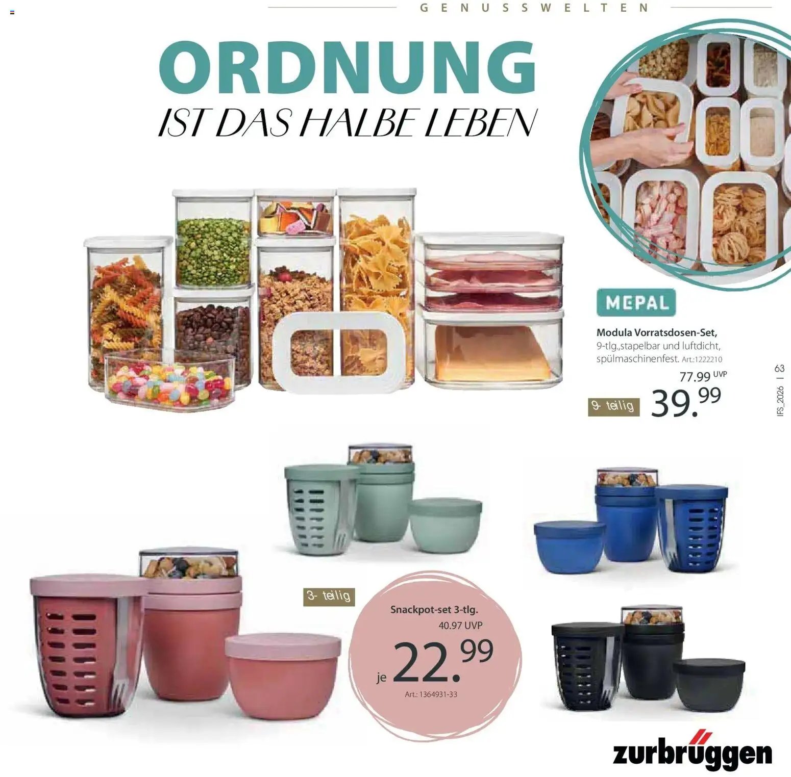 Zurbrüggen Frühlings-Boten für dein zuhause (2026-04-14 - 2026-09-26)