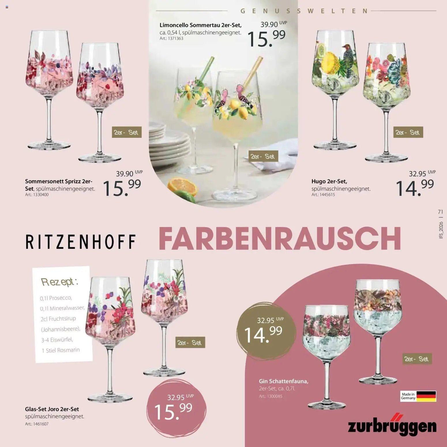 Zurbrüggen Frühlings-Boten für dein zuhause