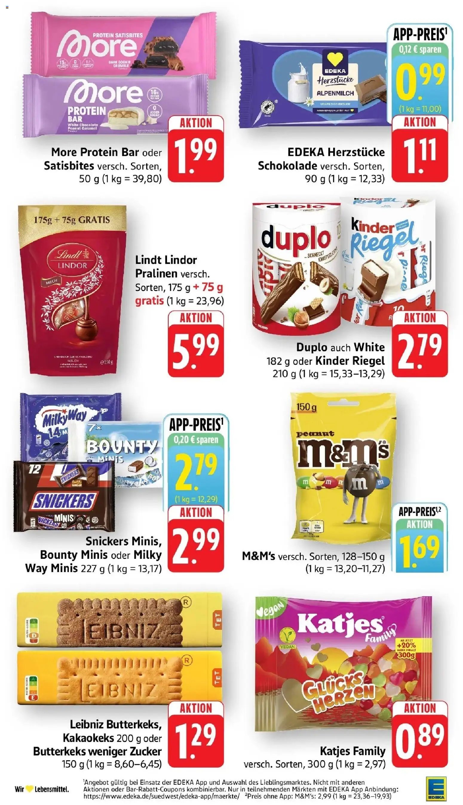 Edeka prospekt Nonnenhorn / Bodensee	