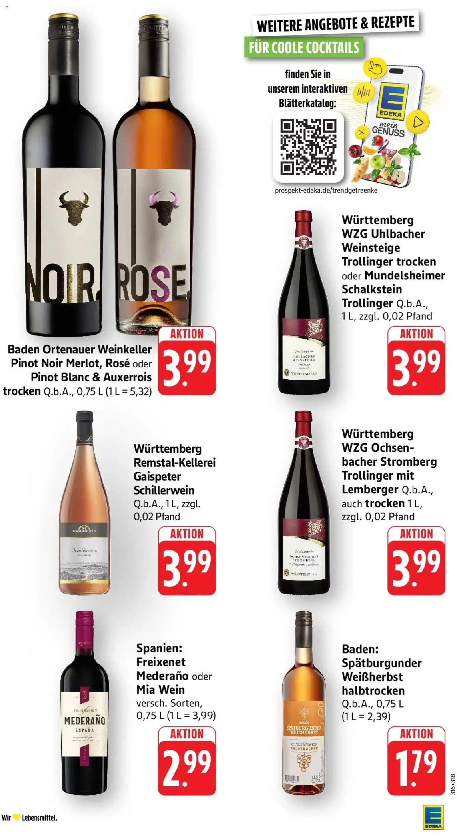 Edeka prospekt Nonnenhorn / Bodensee	