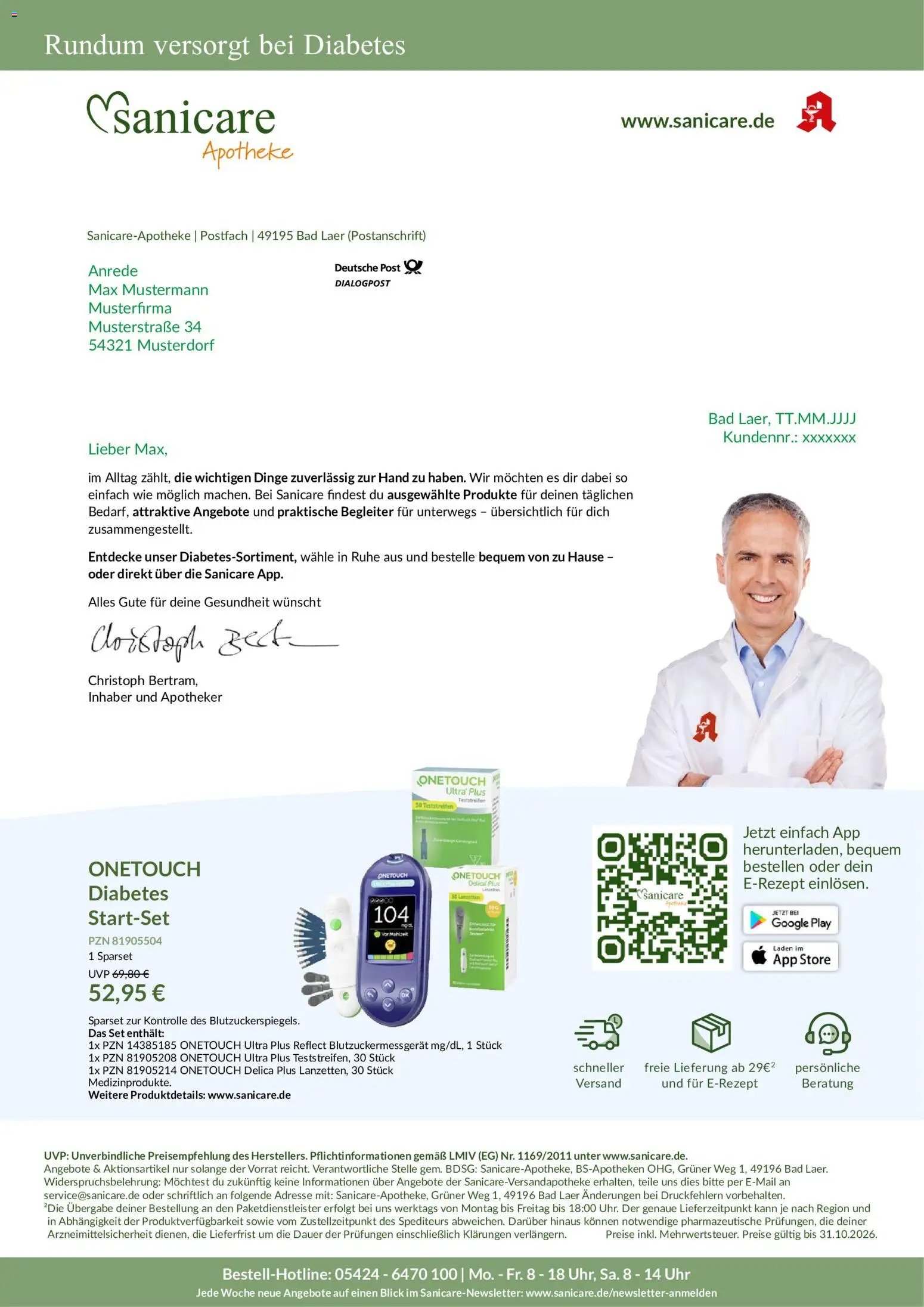 Diabetes Flyer Herbst 2026