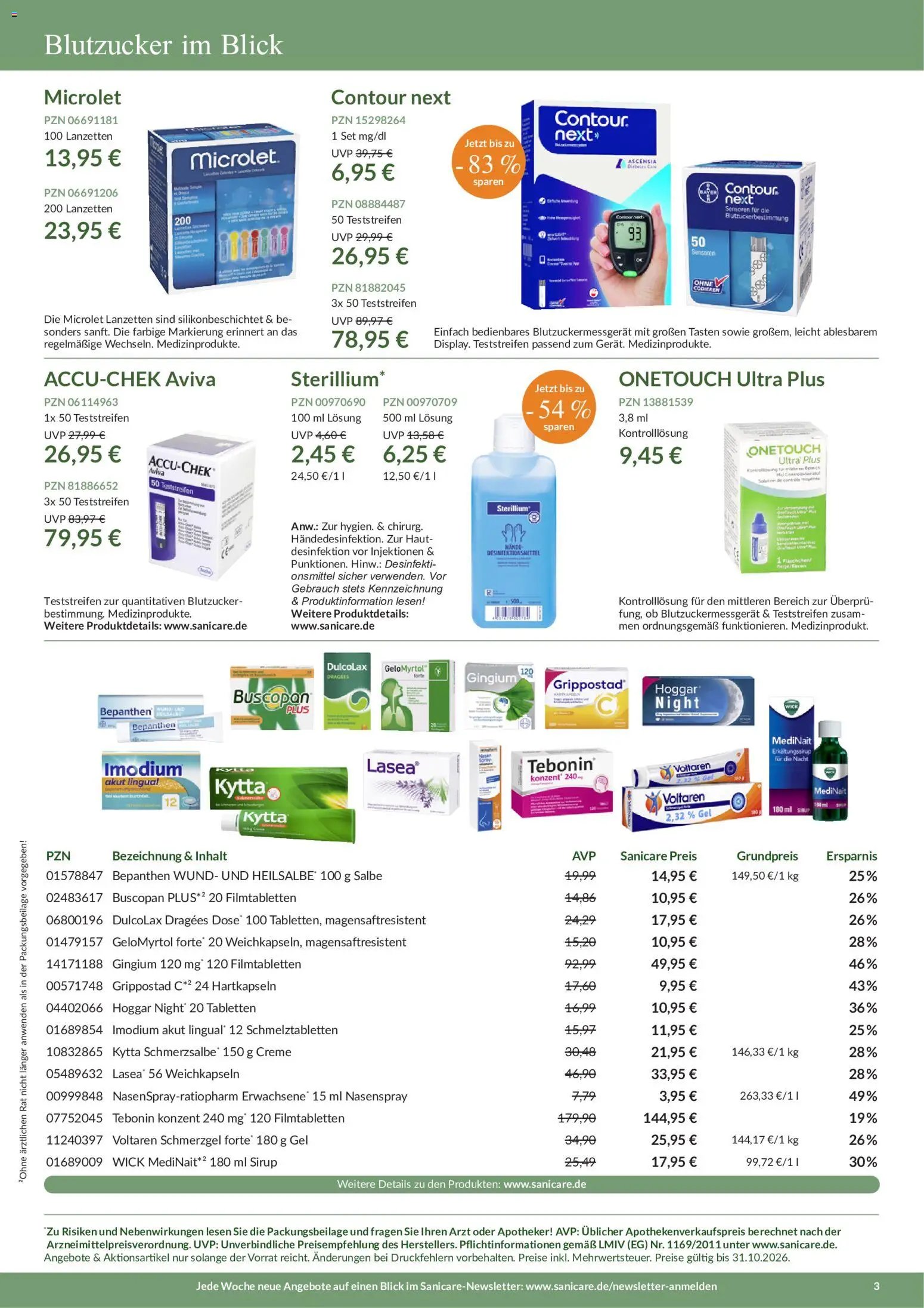 Diabetes Flyer Herbst 2026